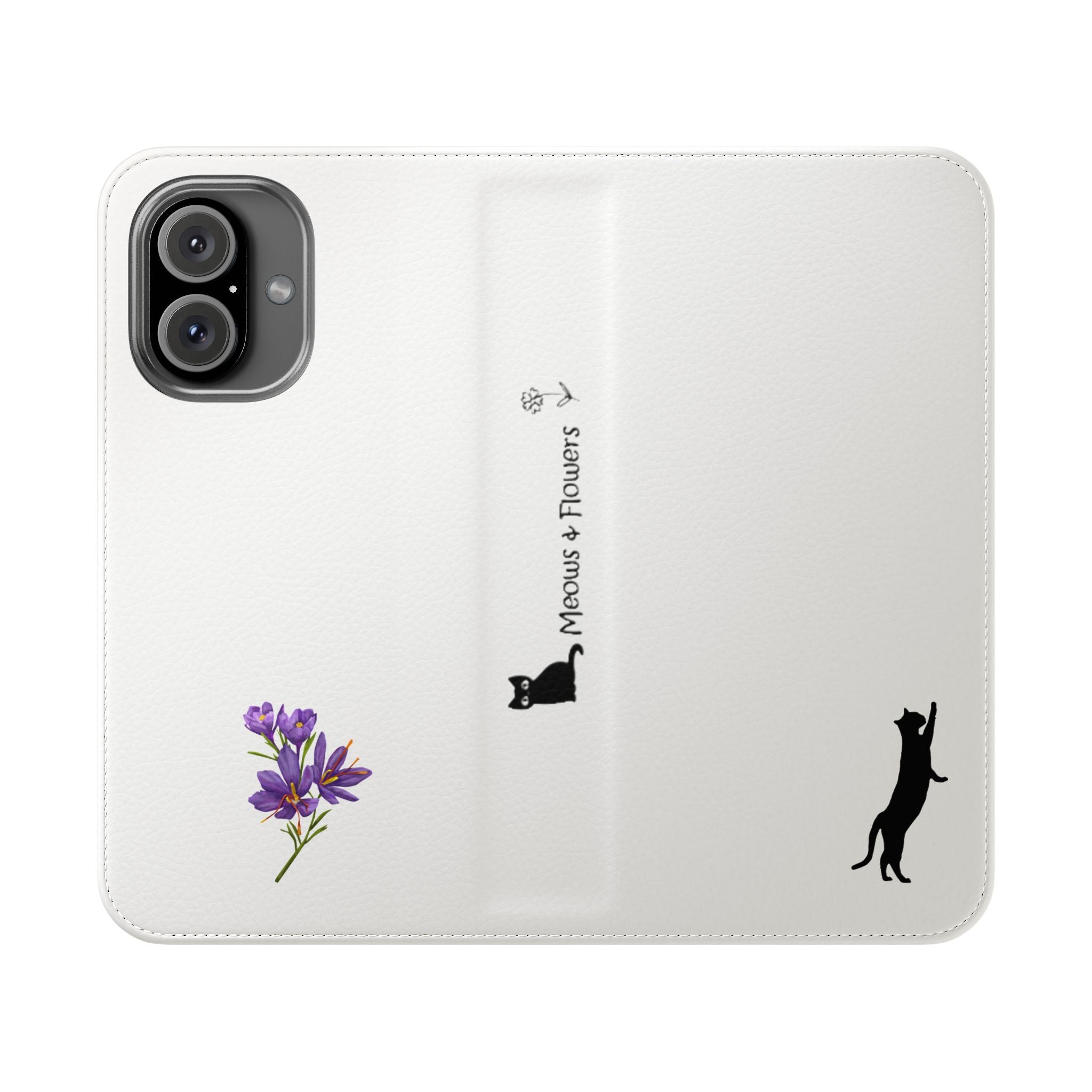 Flip Cases (Purple Flower)