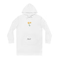 Women's Hoodie Dress (Yellow Flower)
