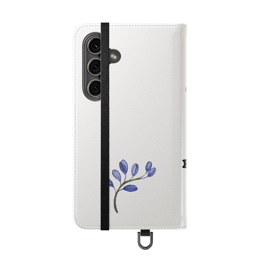 Flip Cases (Blue Flower)