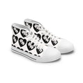 Women's High Top Sneakers Heart