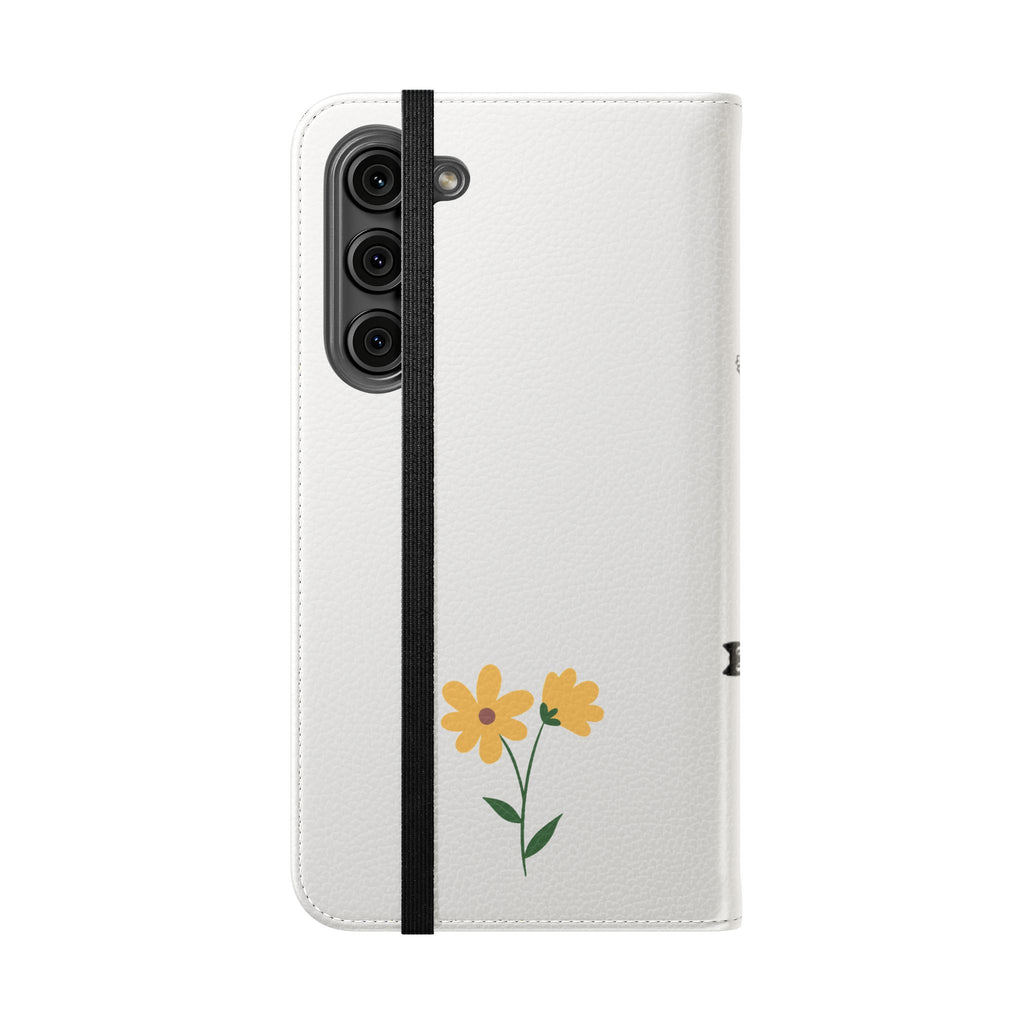 Flip Cases (Yellow Flower)