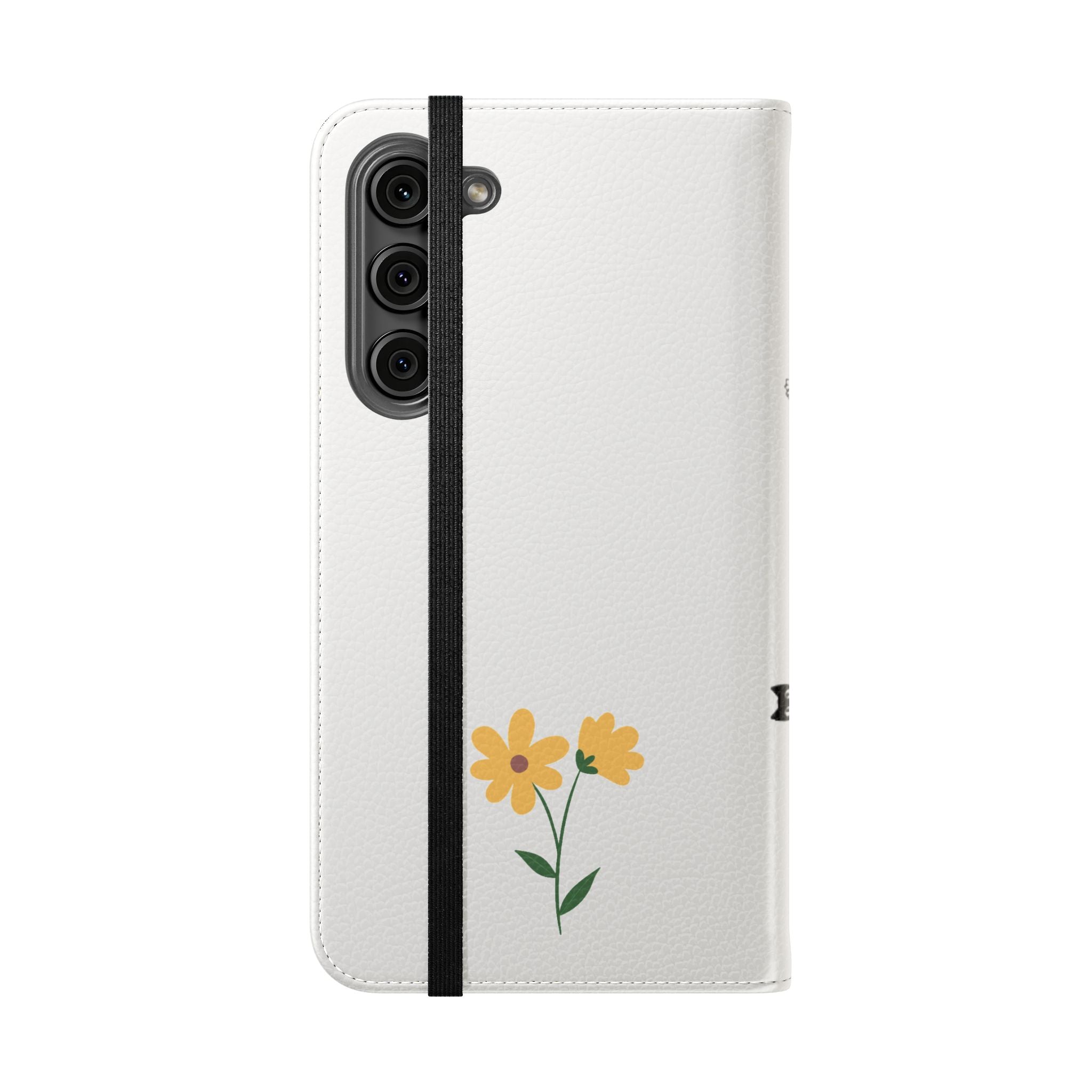 Flip Cases (Yellow Flower)