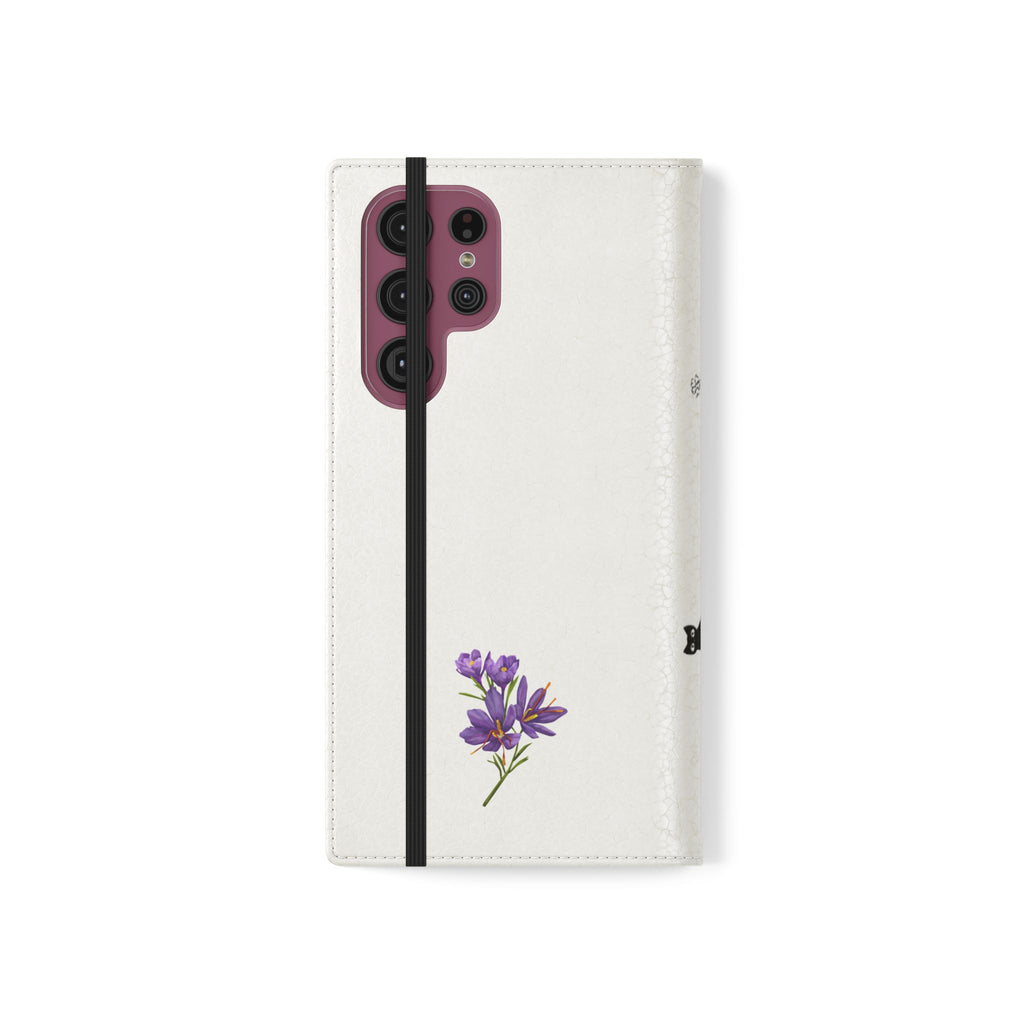 Flip Cases (Purple Flower)