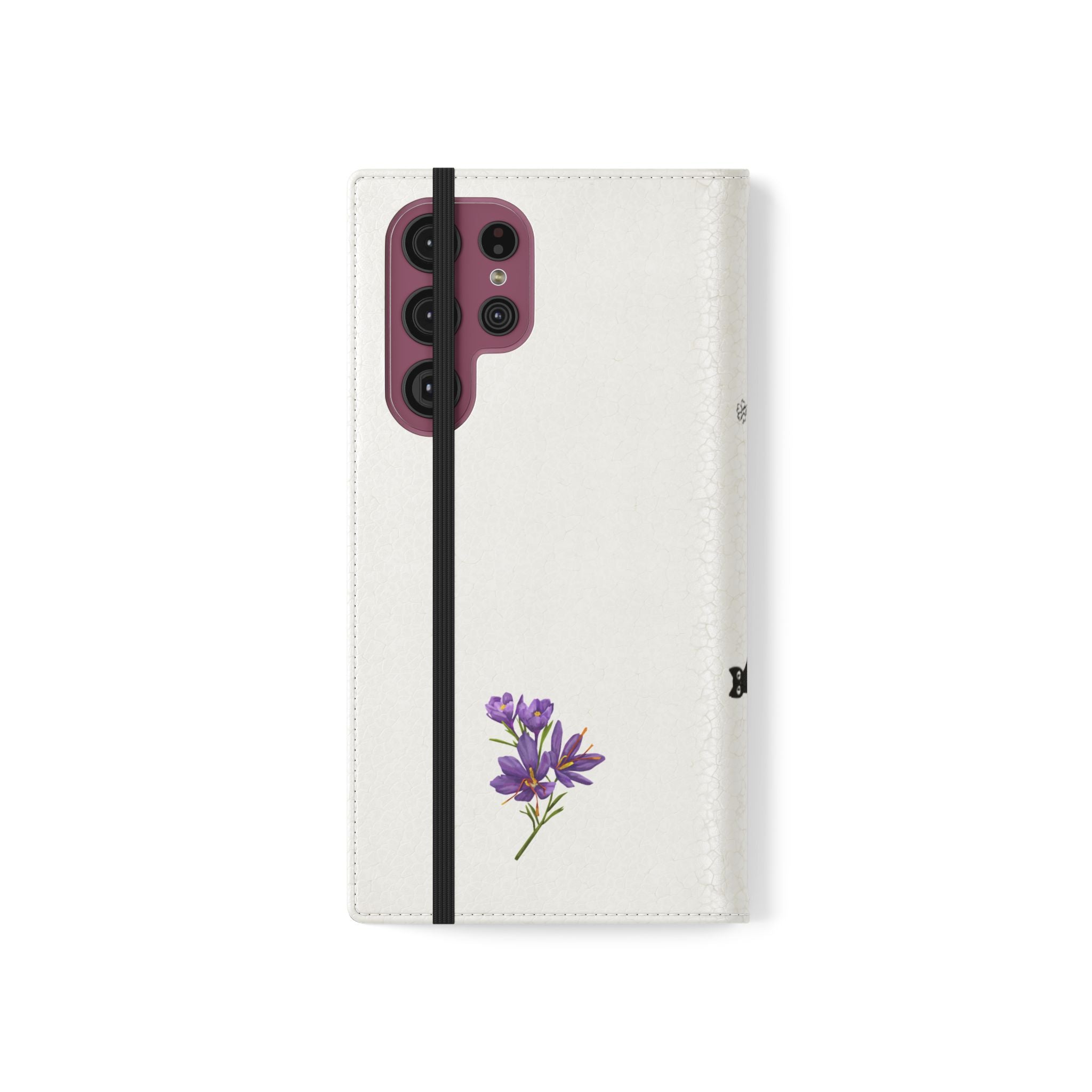 Flip Cases (Purple Flower)
