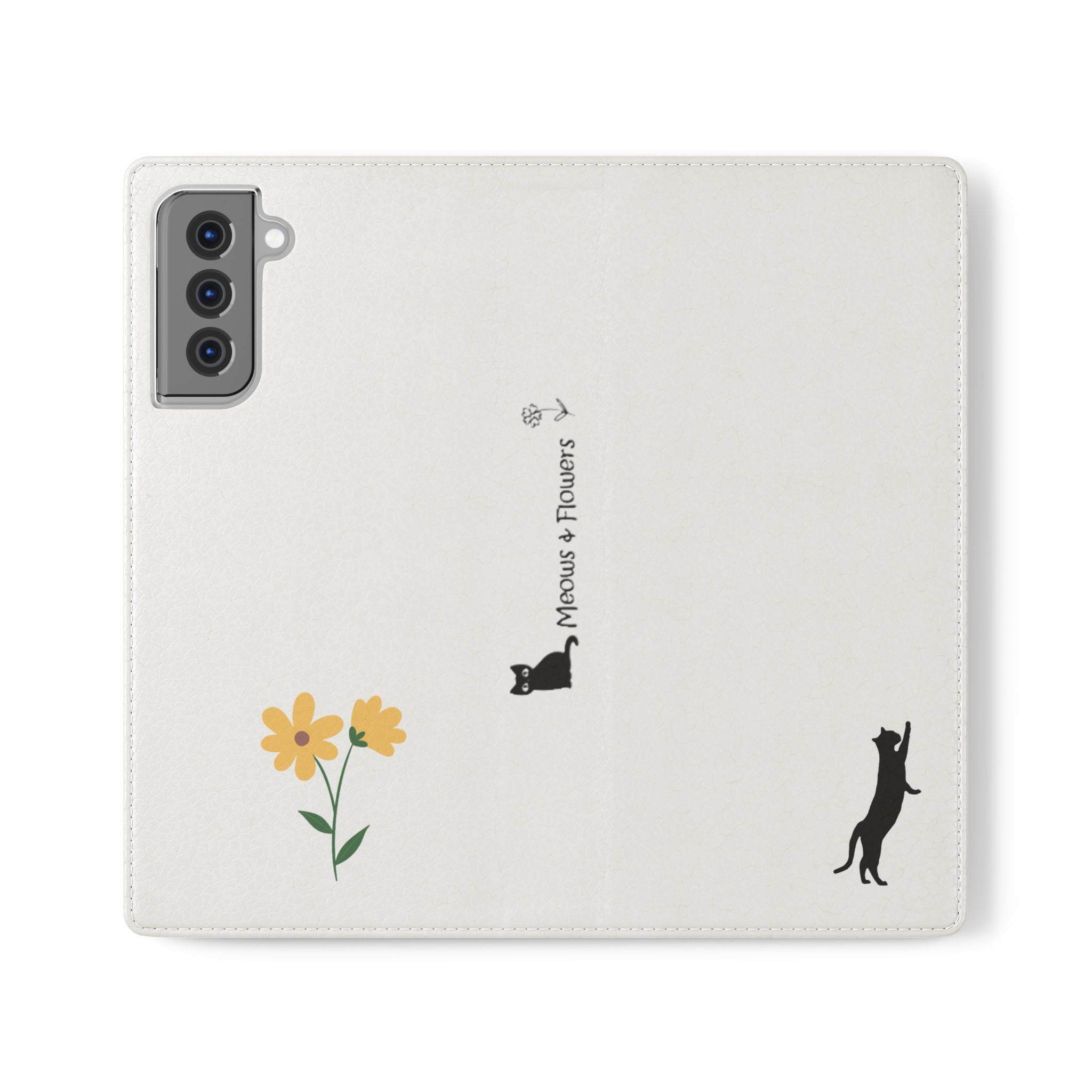 Flip Cases (Yellow Flower)