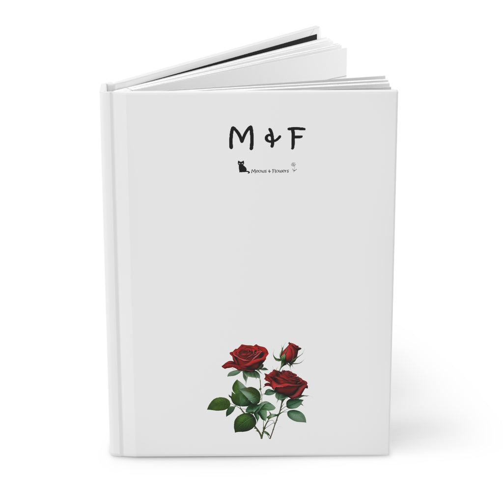 Hardcover Journal Matte (Roses Flower)