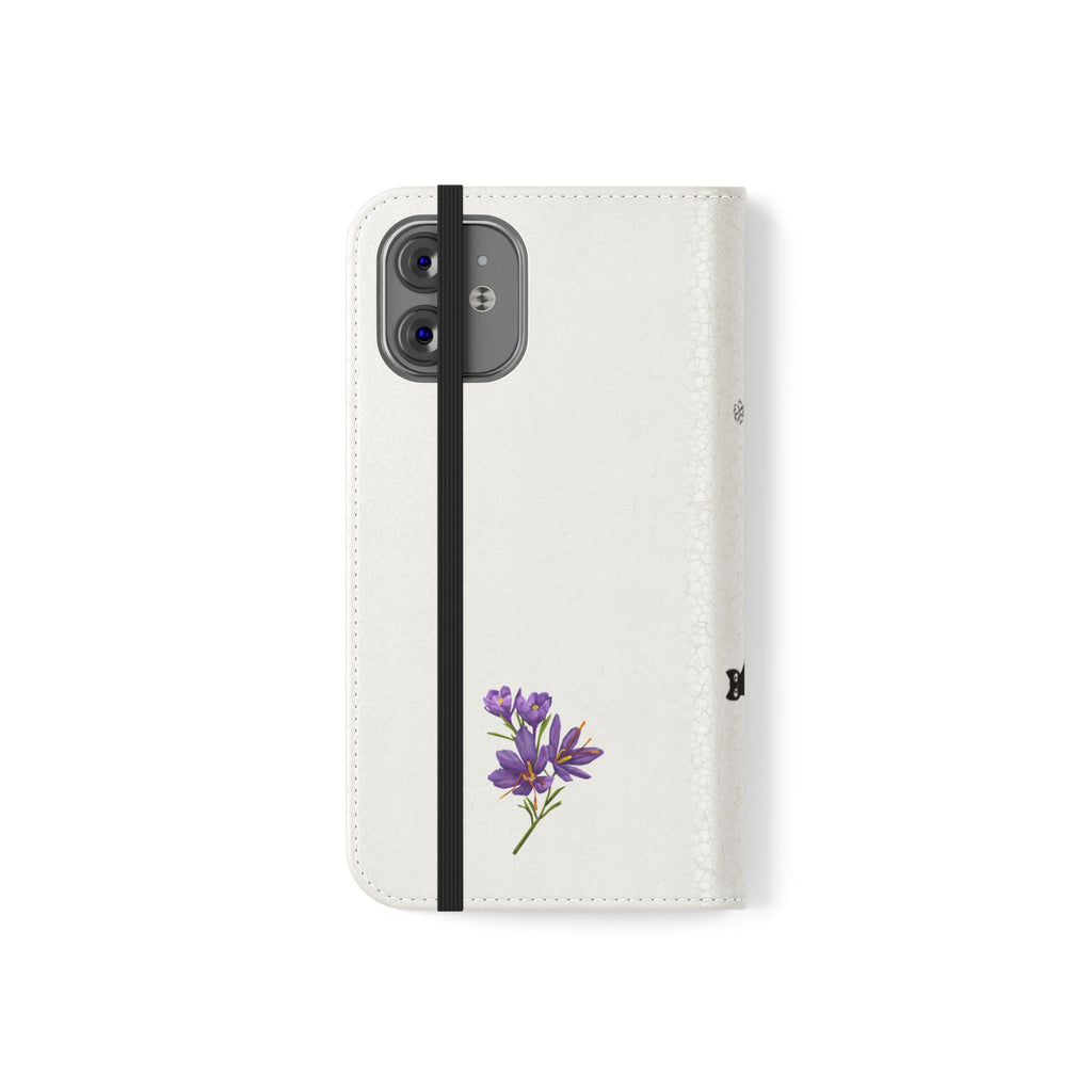 Flip Cases (Purple Flower)
