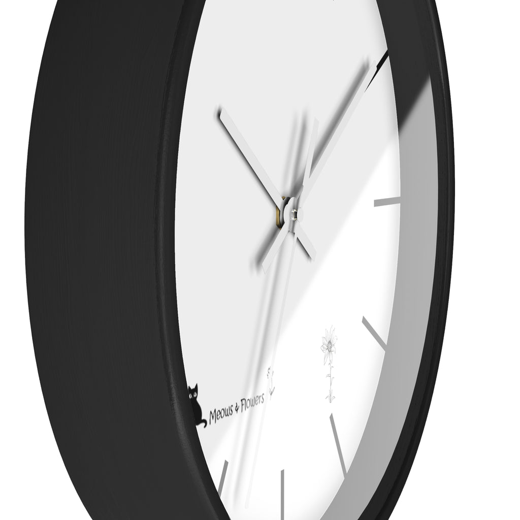 Wall Clock (Shadow Flower 1)