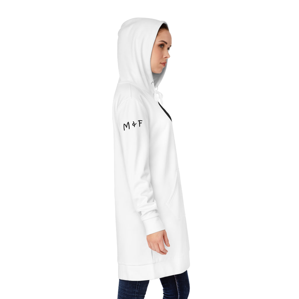 Women's Hoodie Dress Heart Logo
