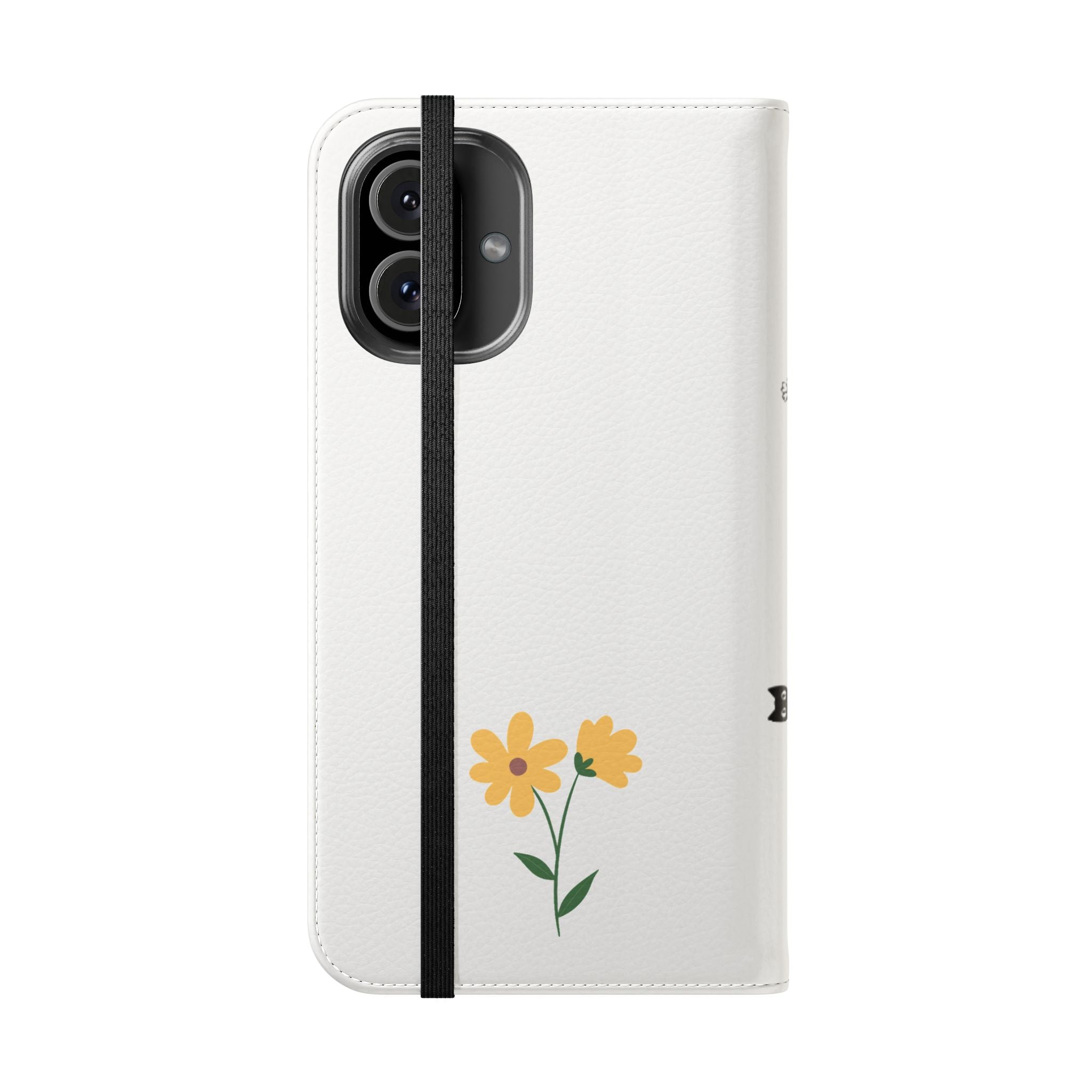 Flip Cases (Yellow Flower)