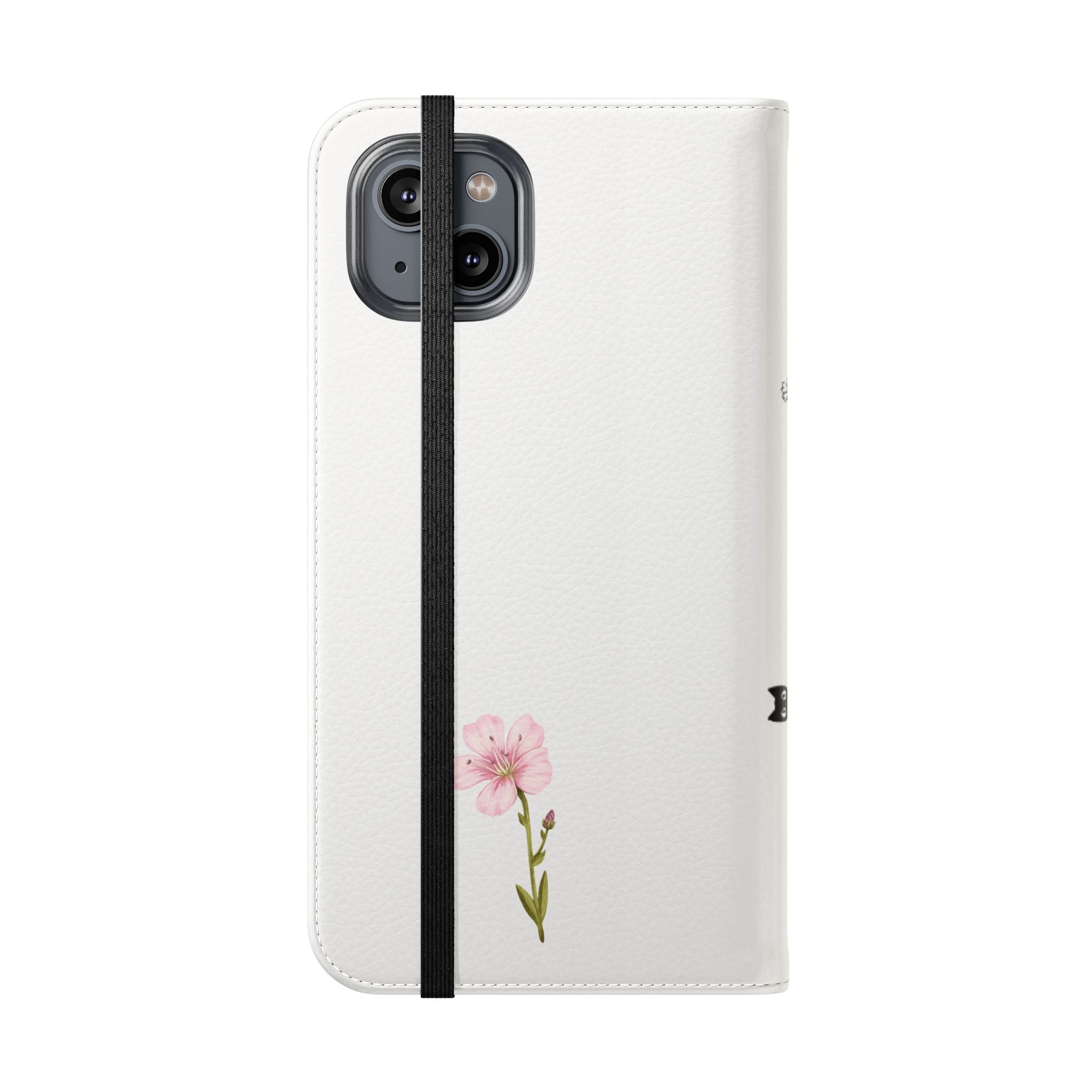 Flip Cases (Pink Flower)