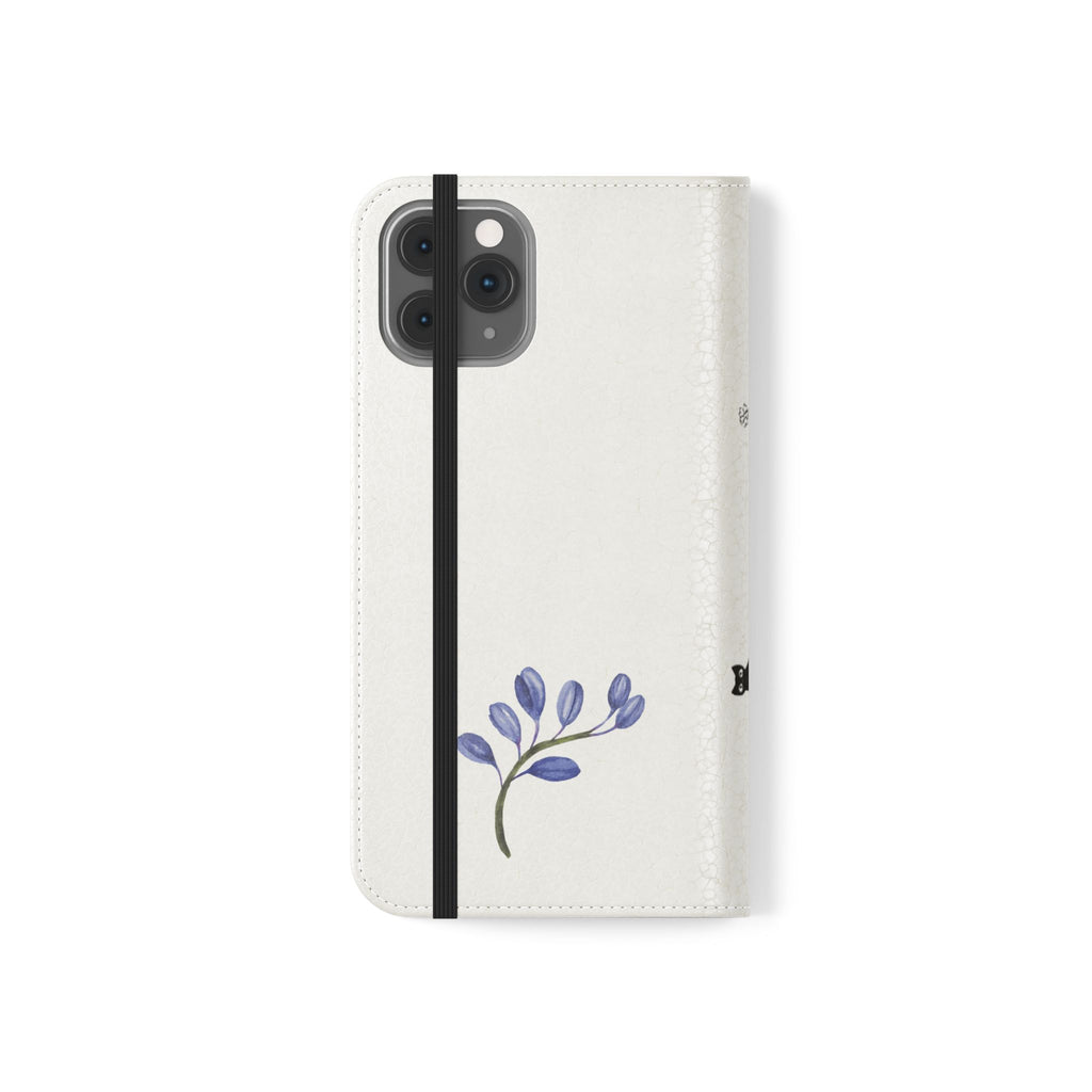 Flip Cases (Blue Flower)