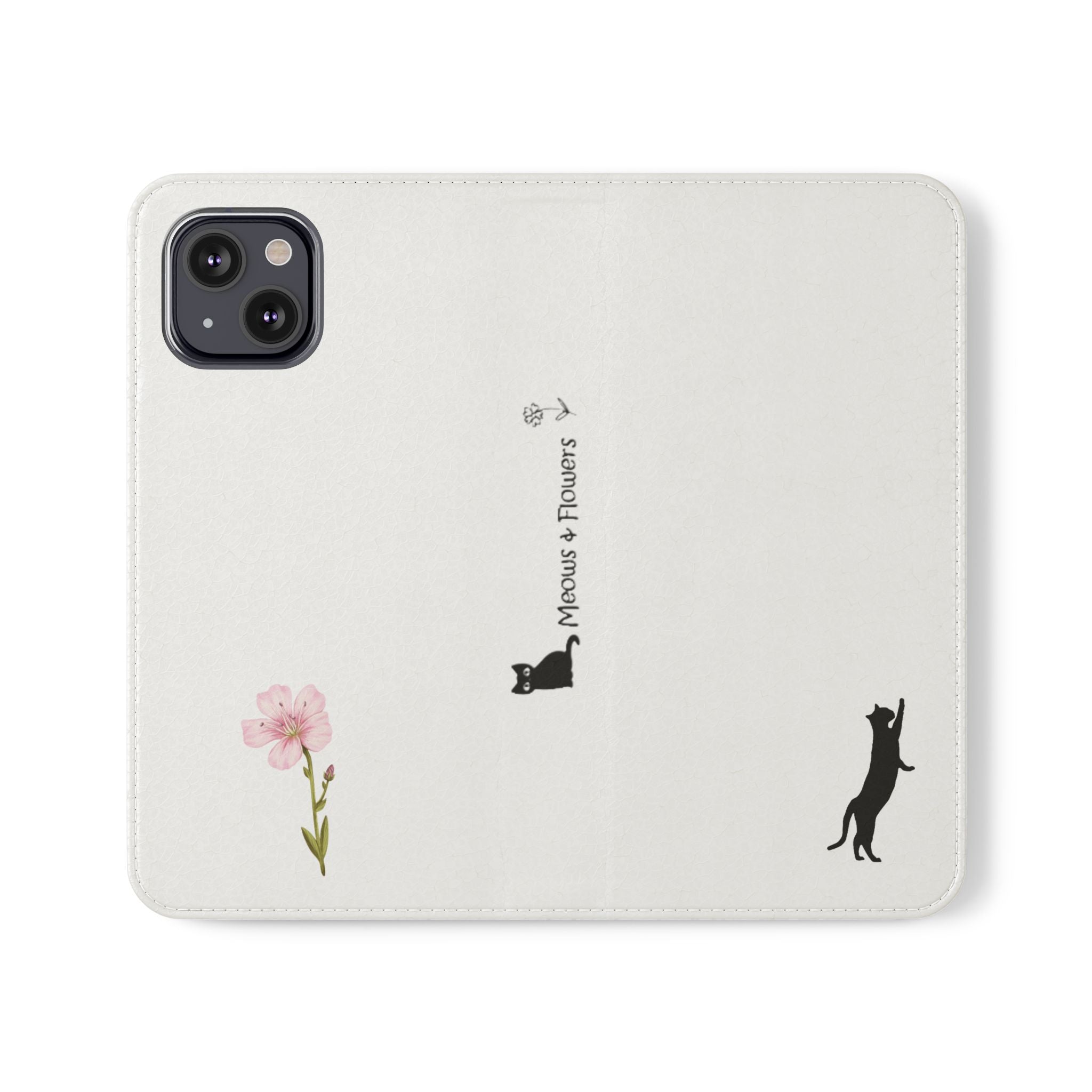 Flip Cases (Pink Flower)