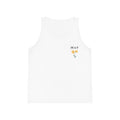 Kid's Jersey Tank Top (Yellow Flower)
