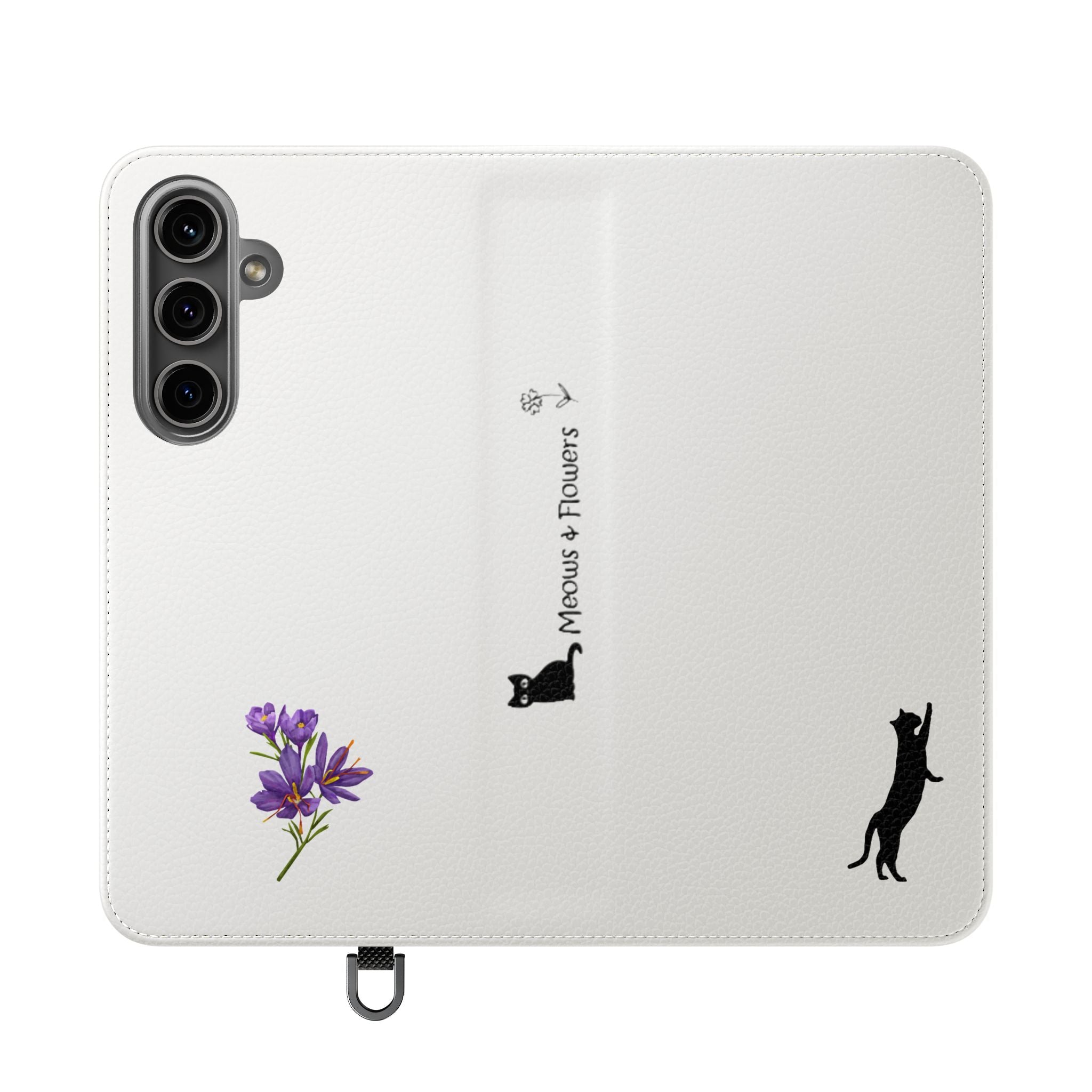 Flip Cases (Purple Flower)