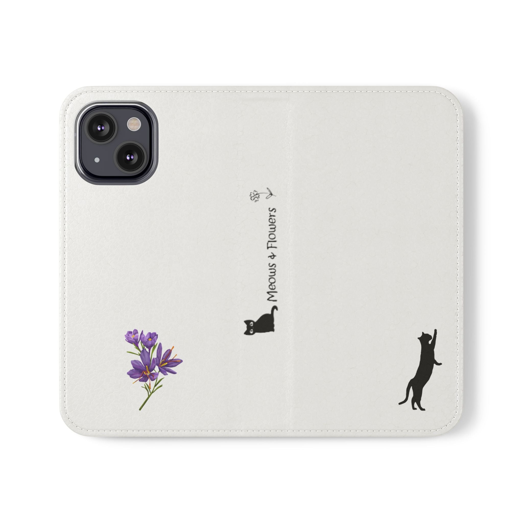 Flip Cases (Purple Flower)