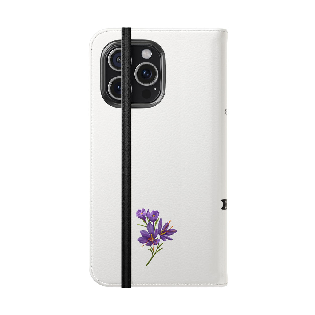Flip Cases (Purple Flower)