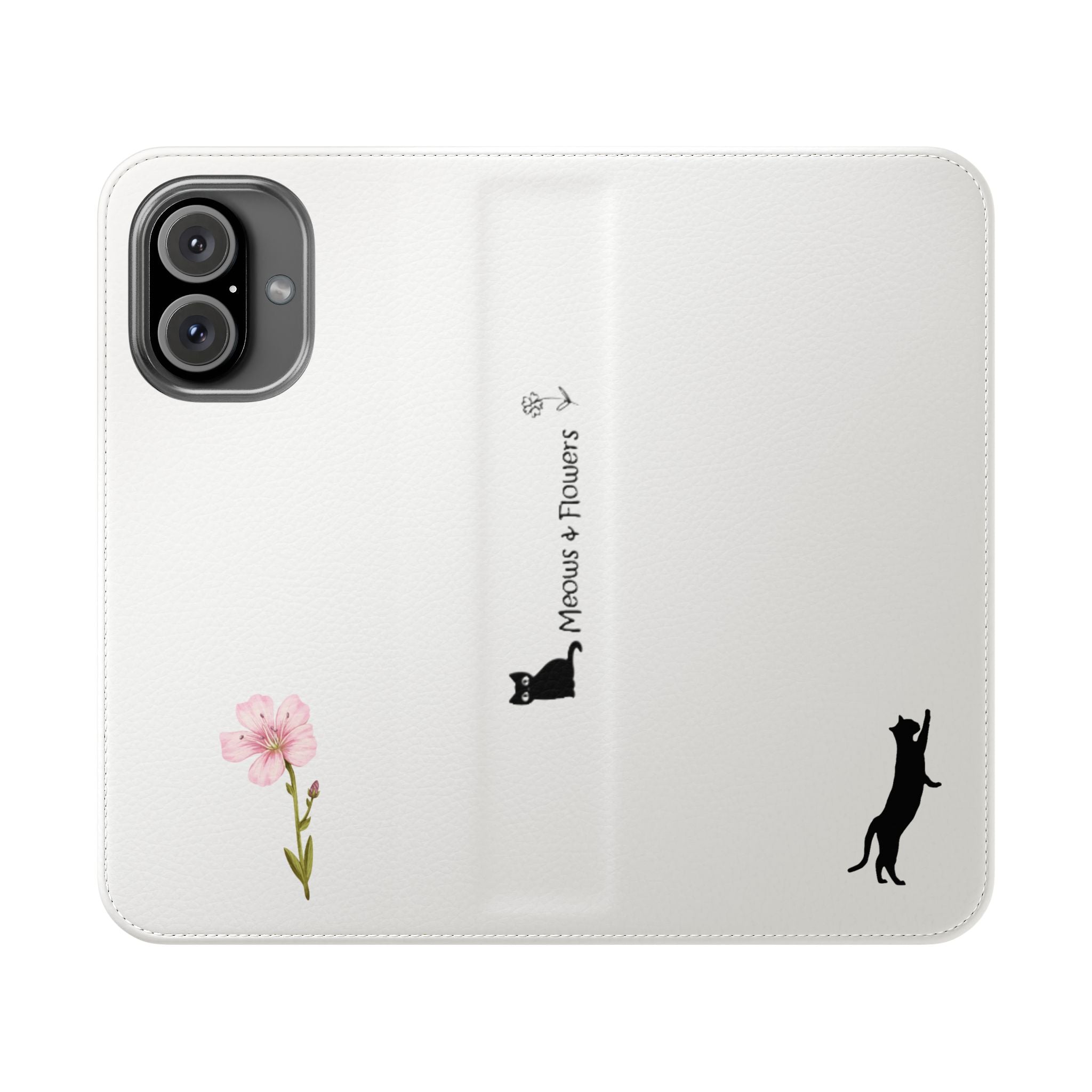 Flip Cases (Pink Flower)