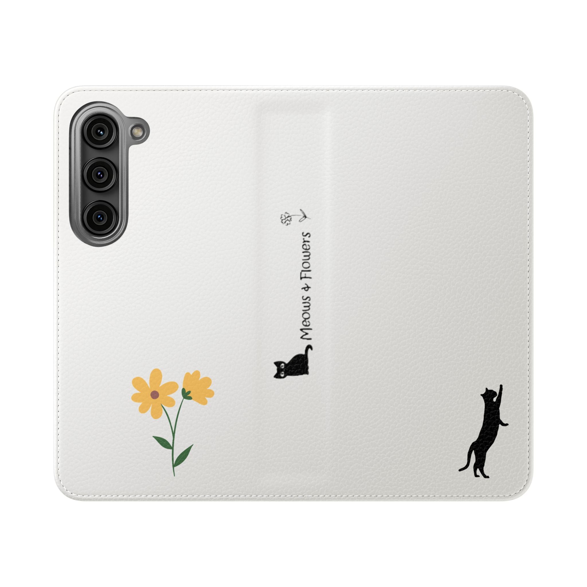 Flip Cases (Yellow Flower)