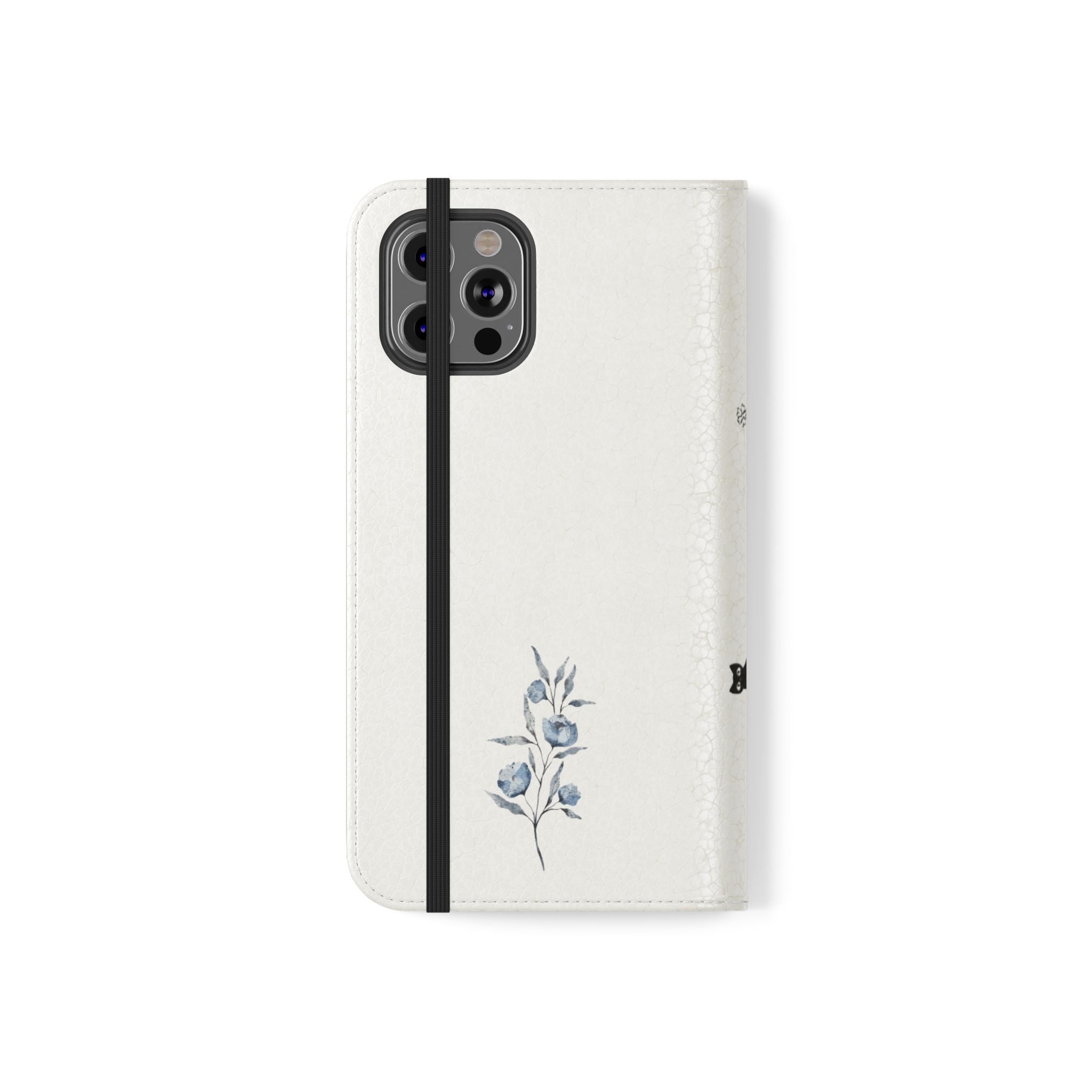 Flip Cases (Light Blue Flower)