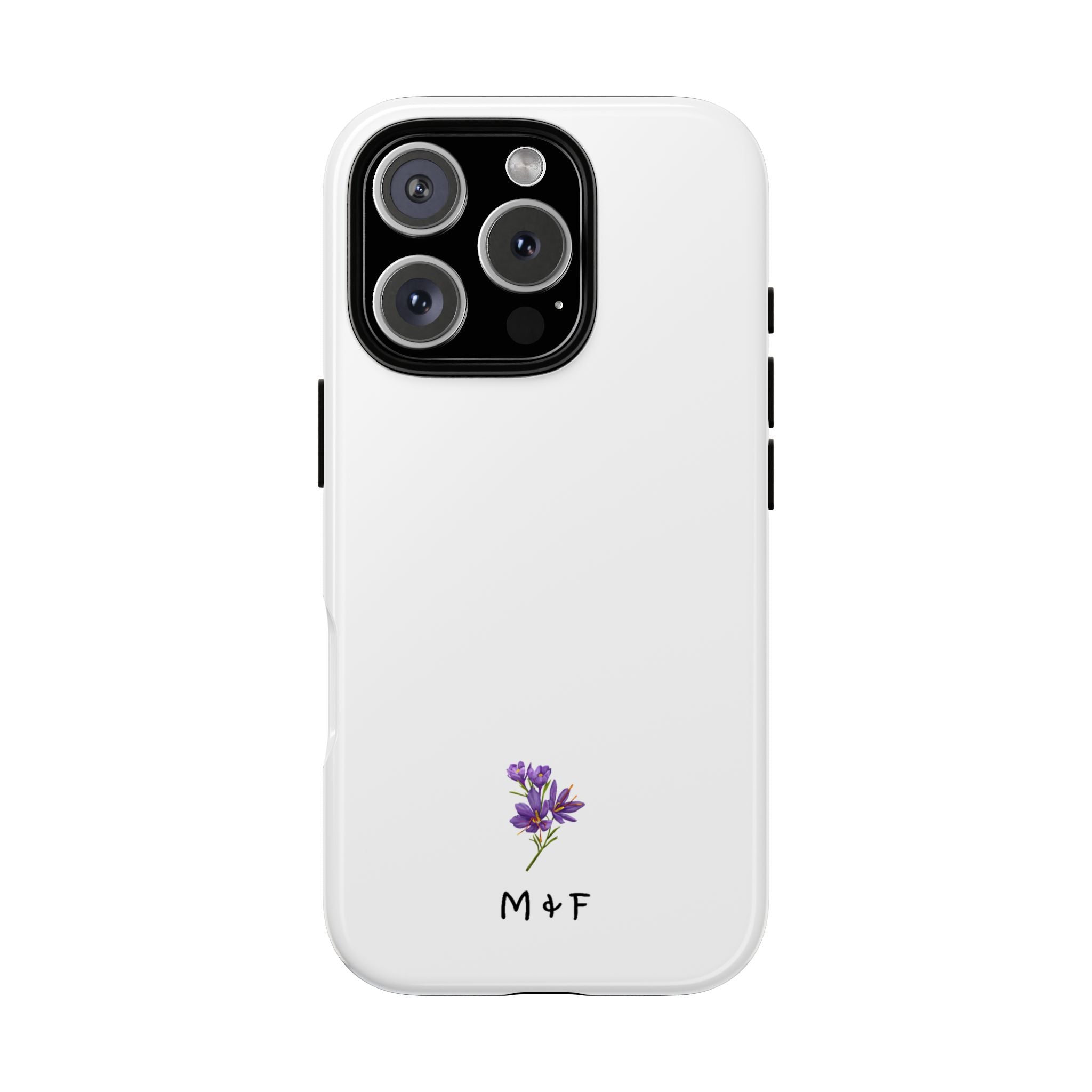 Tough Phone Case (Purple Flower)