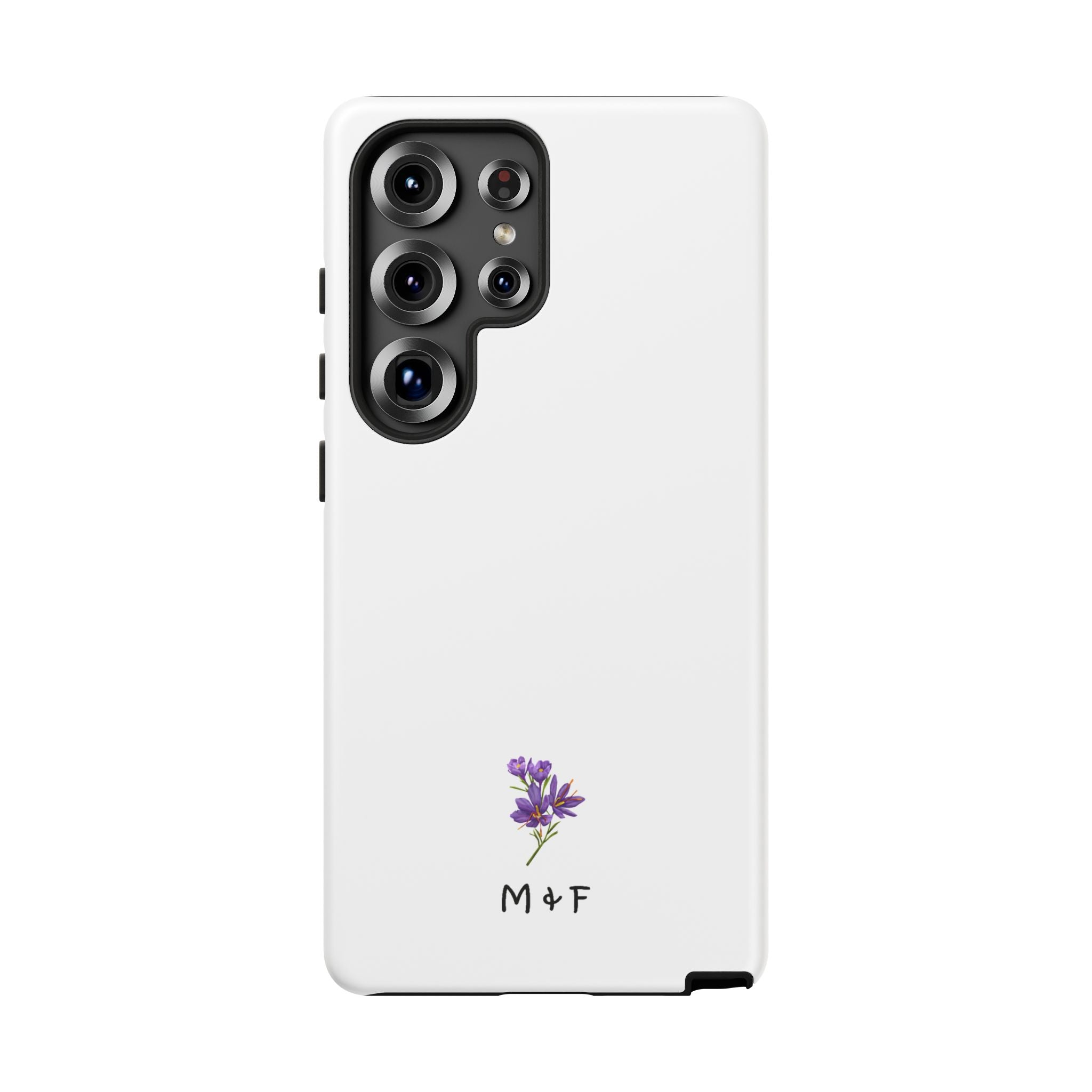 Tough Phone Case (Purple Flower)