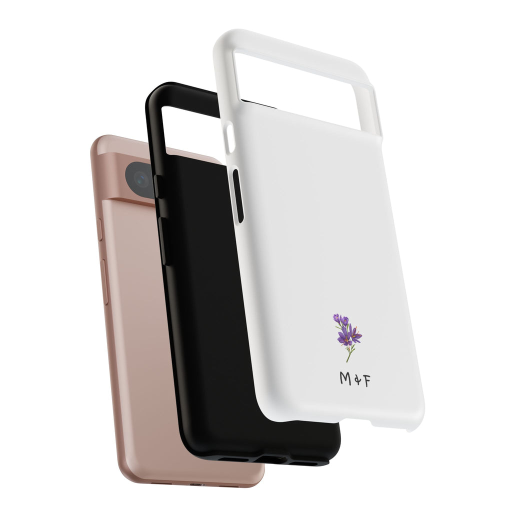 Tough Phone Case (Purple Flower)