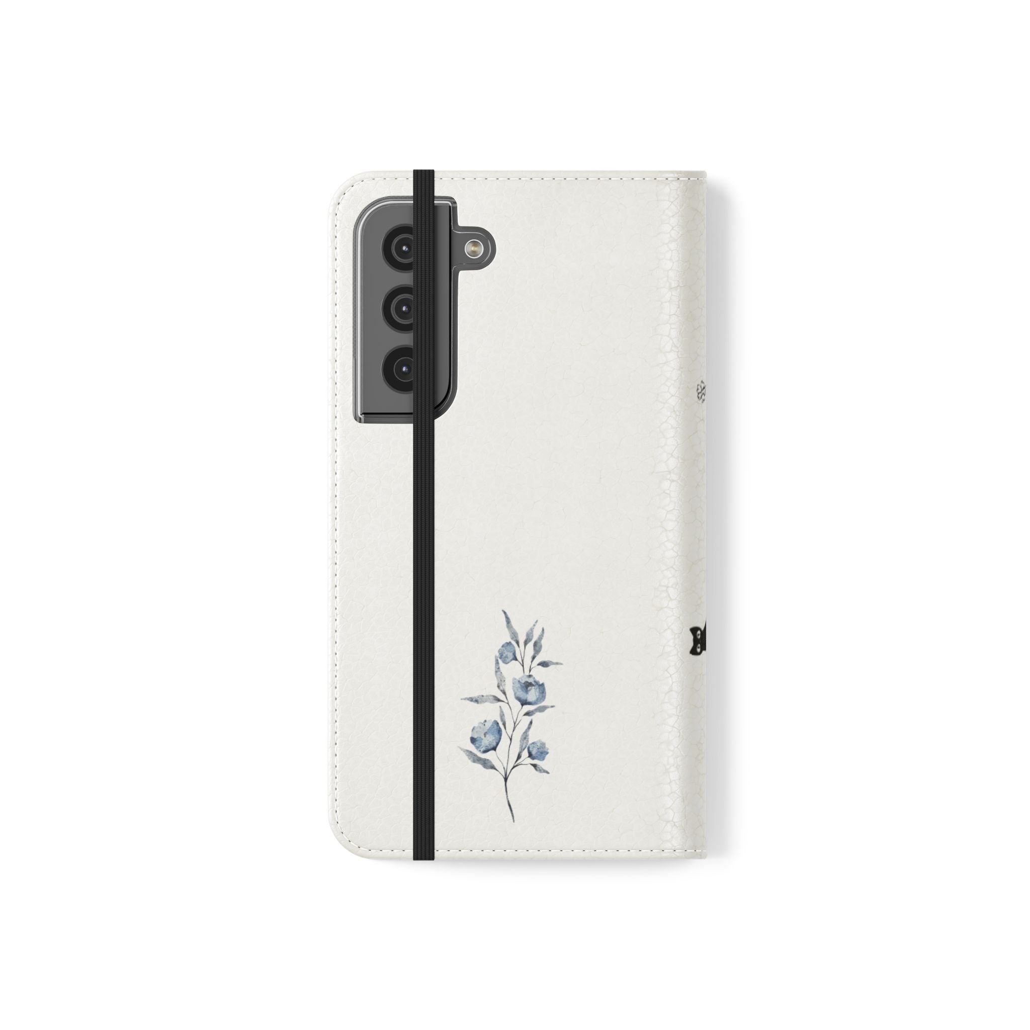 Flip Cases (Light Blue Flower)