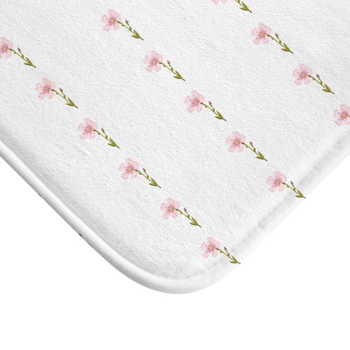 Bath Mat (Pink Flower)