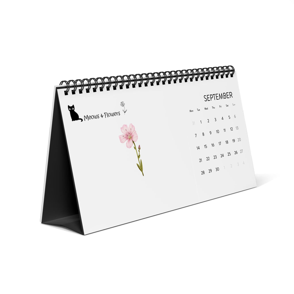 Simplex Desk Calendar (2026 grid)