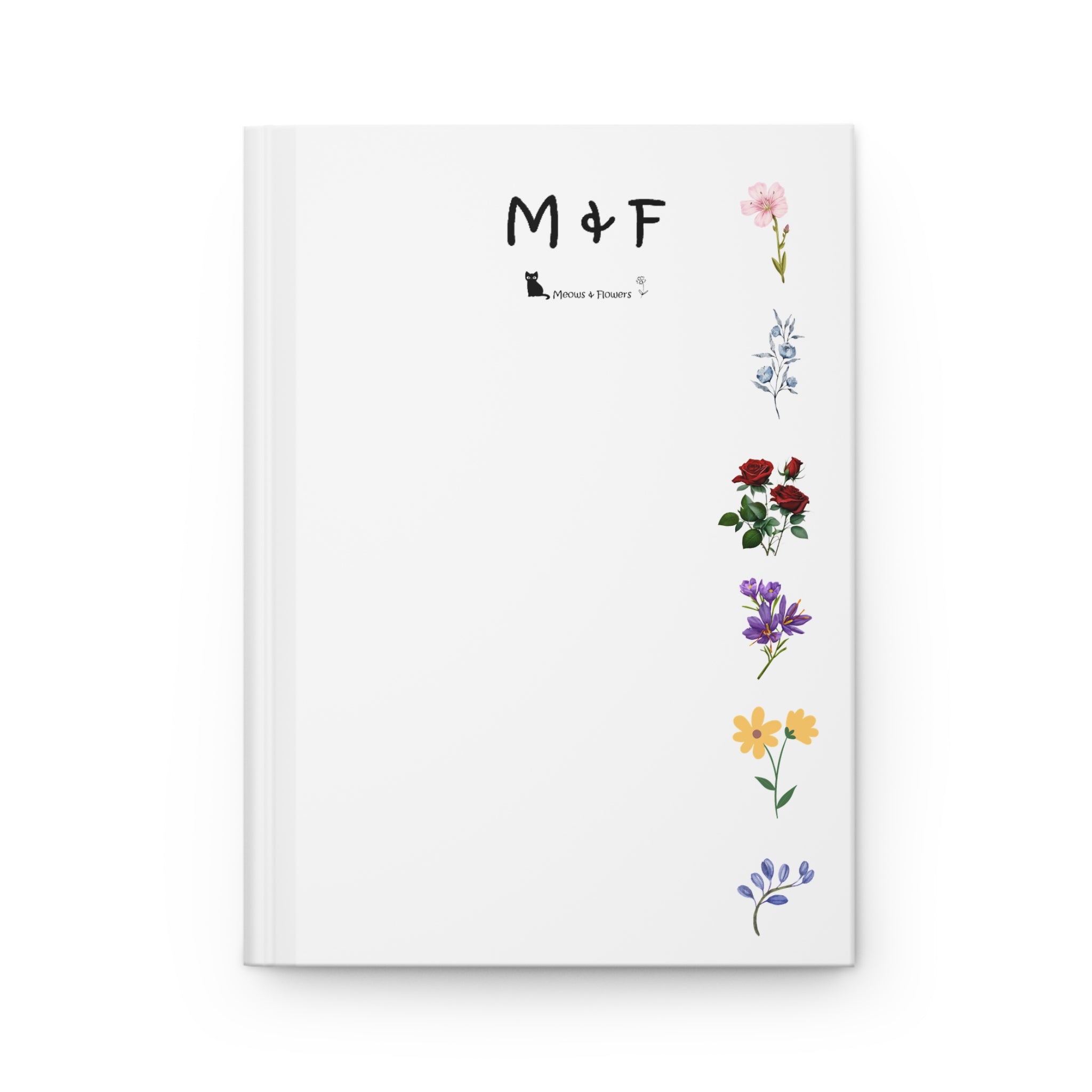 Hardcover Journal Matte (All Flowers)
