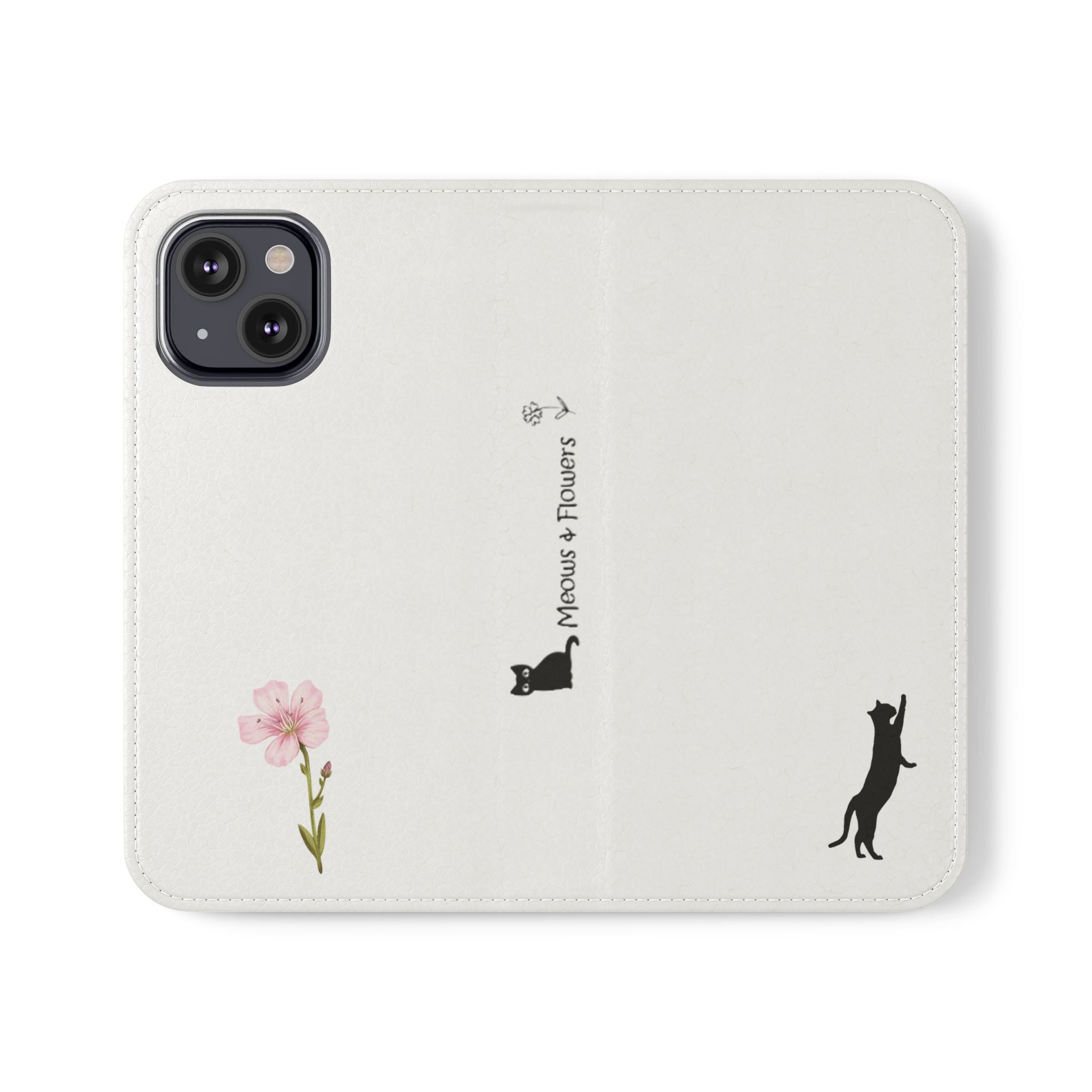 Flip Cases (Pink Flower)