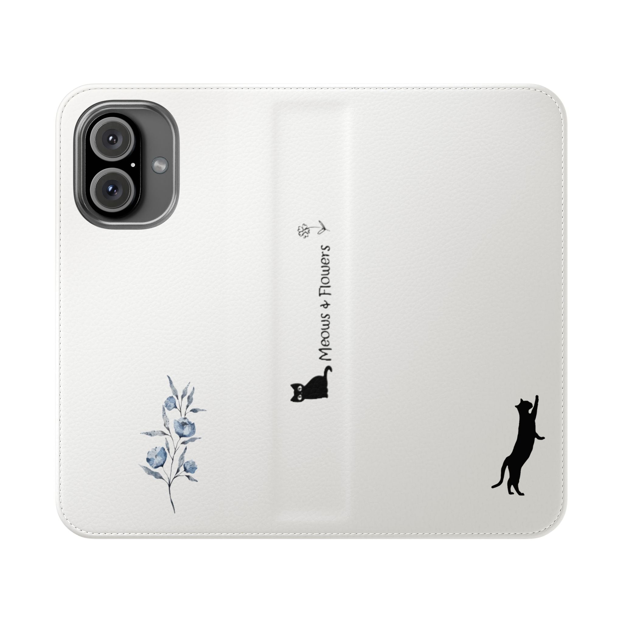 Flip Cases (Light Blue Flower)