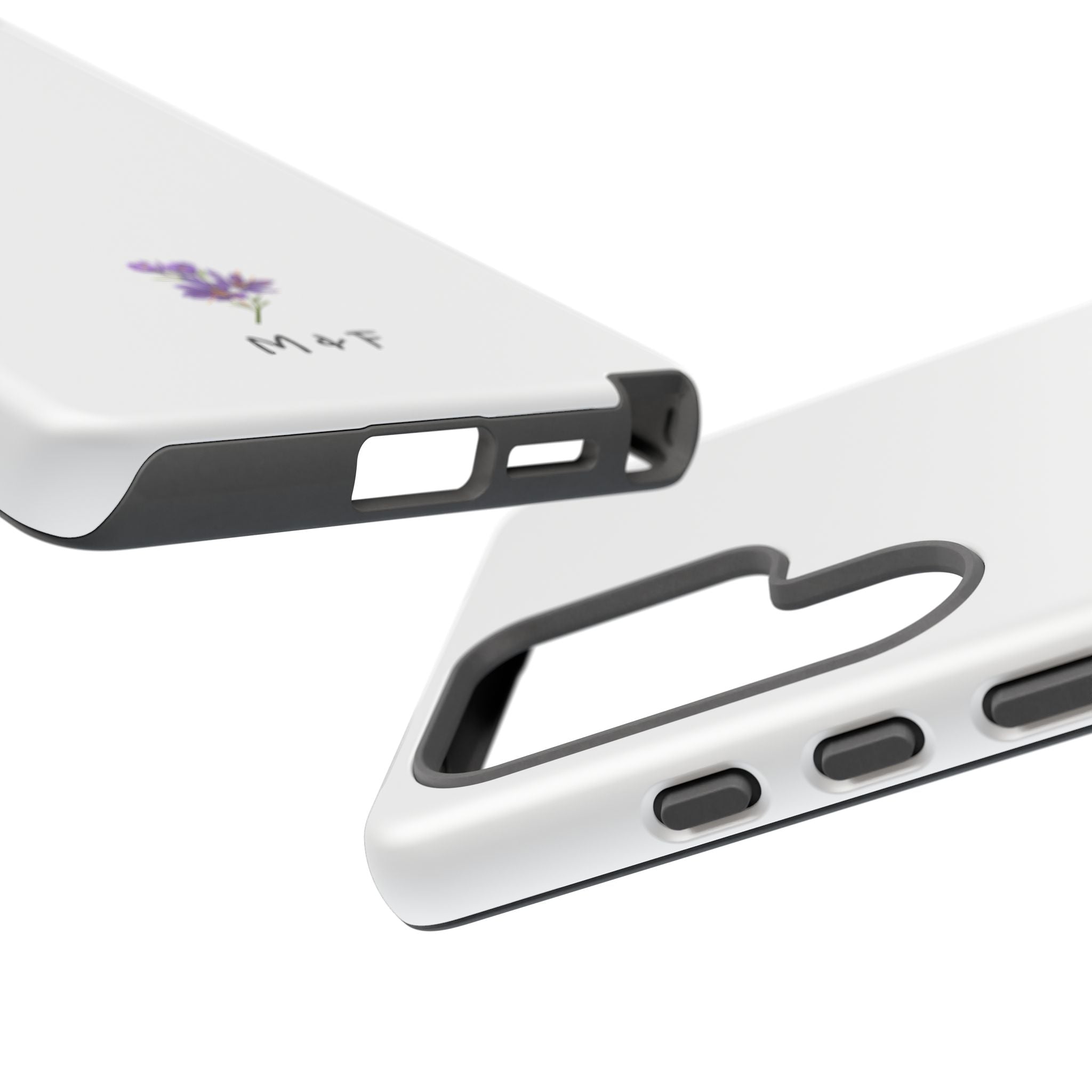 Tough Phone Case (Purple Flower)