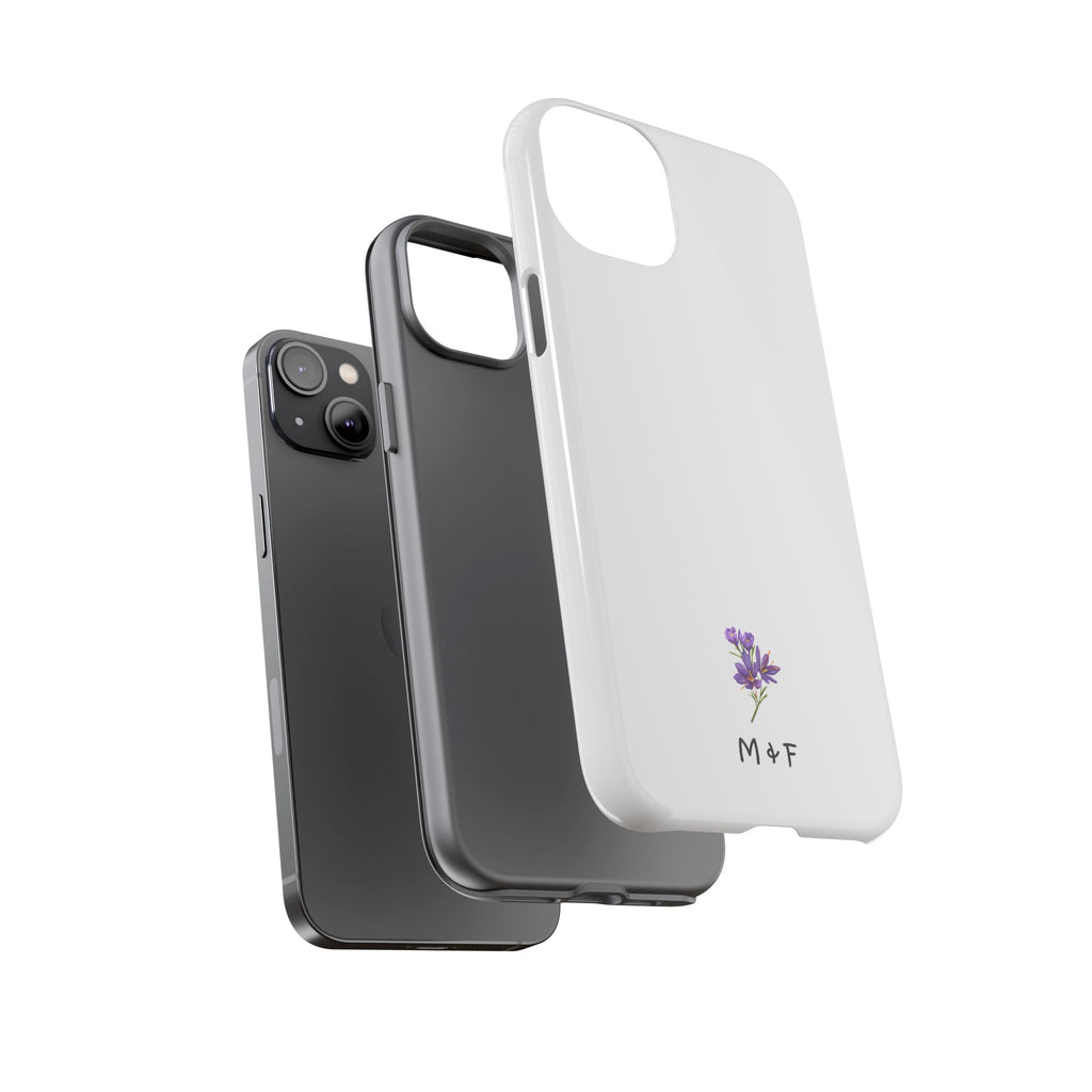 Tough Phone Case (Purple Flower)