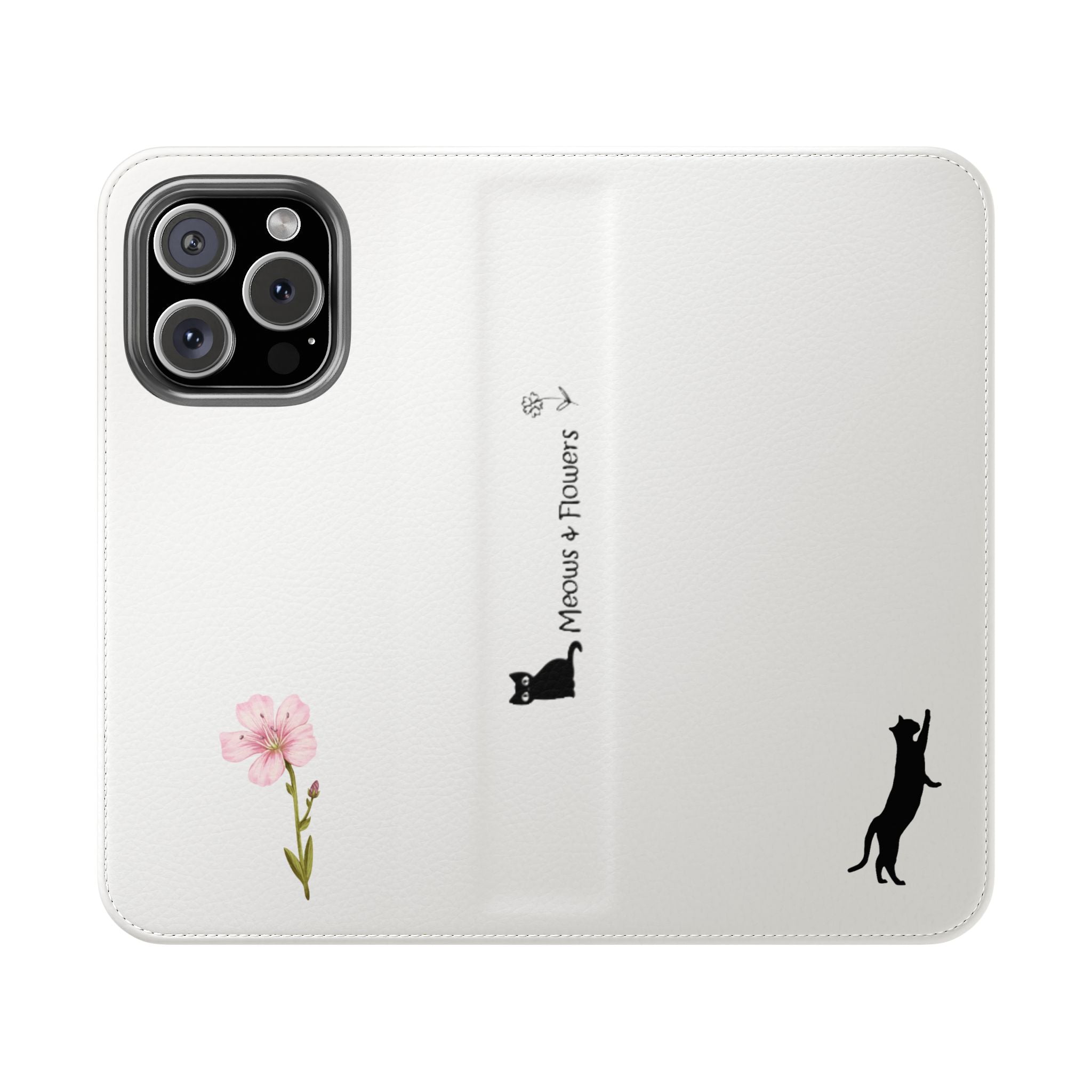 Flip Cases (Pink Flower)
