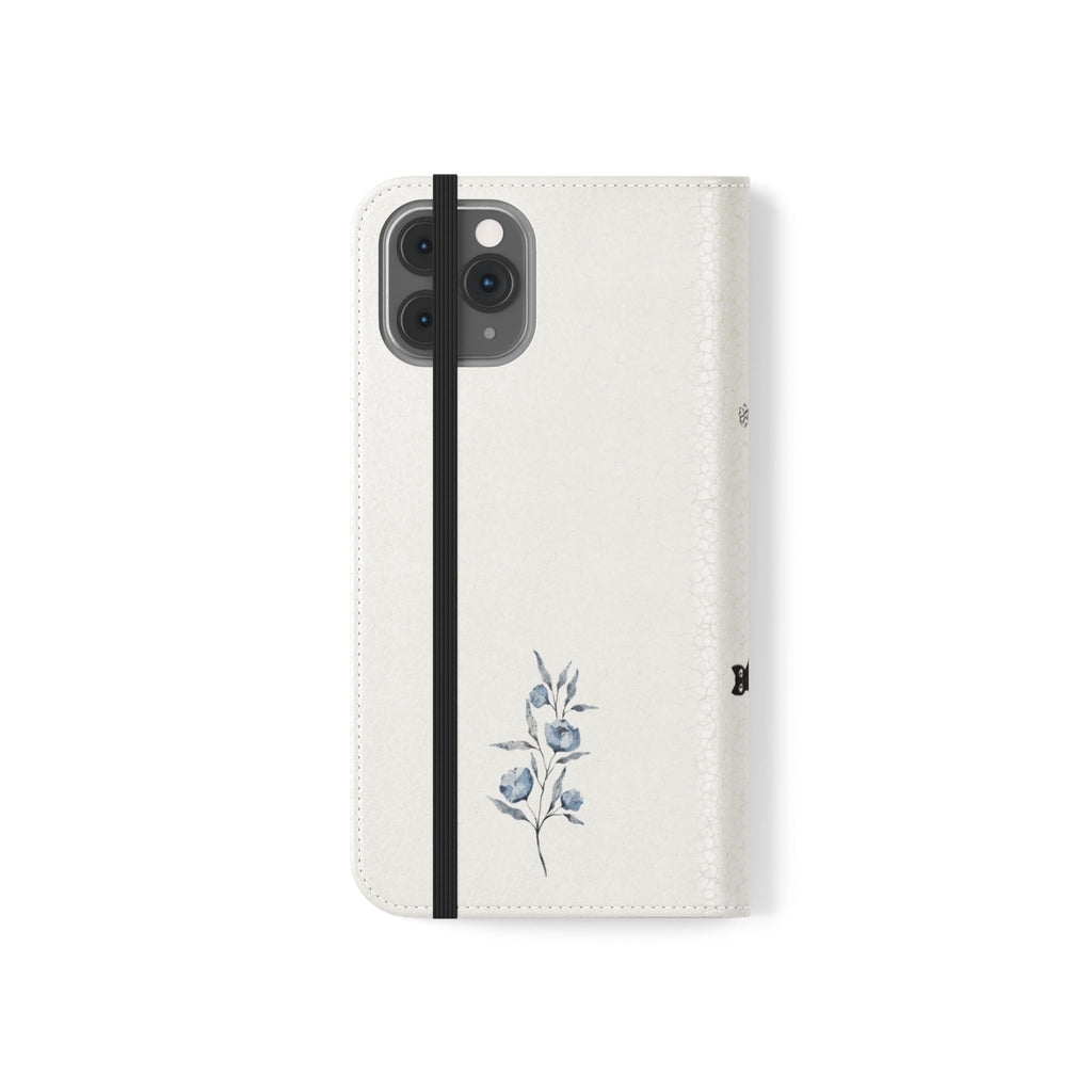 Flip Cases (Light Blue Flower)