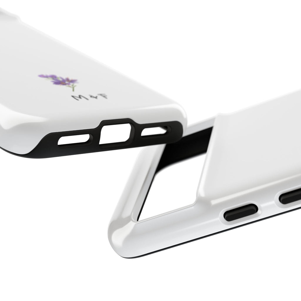 Tough Phone Case (Purple Flower)