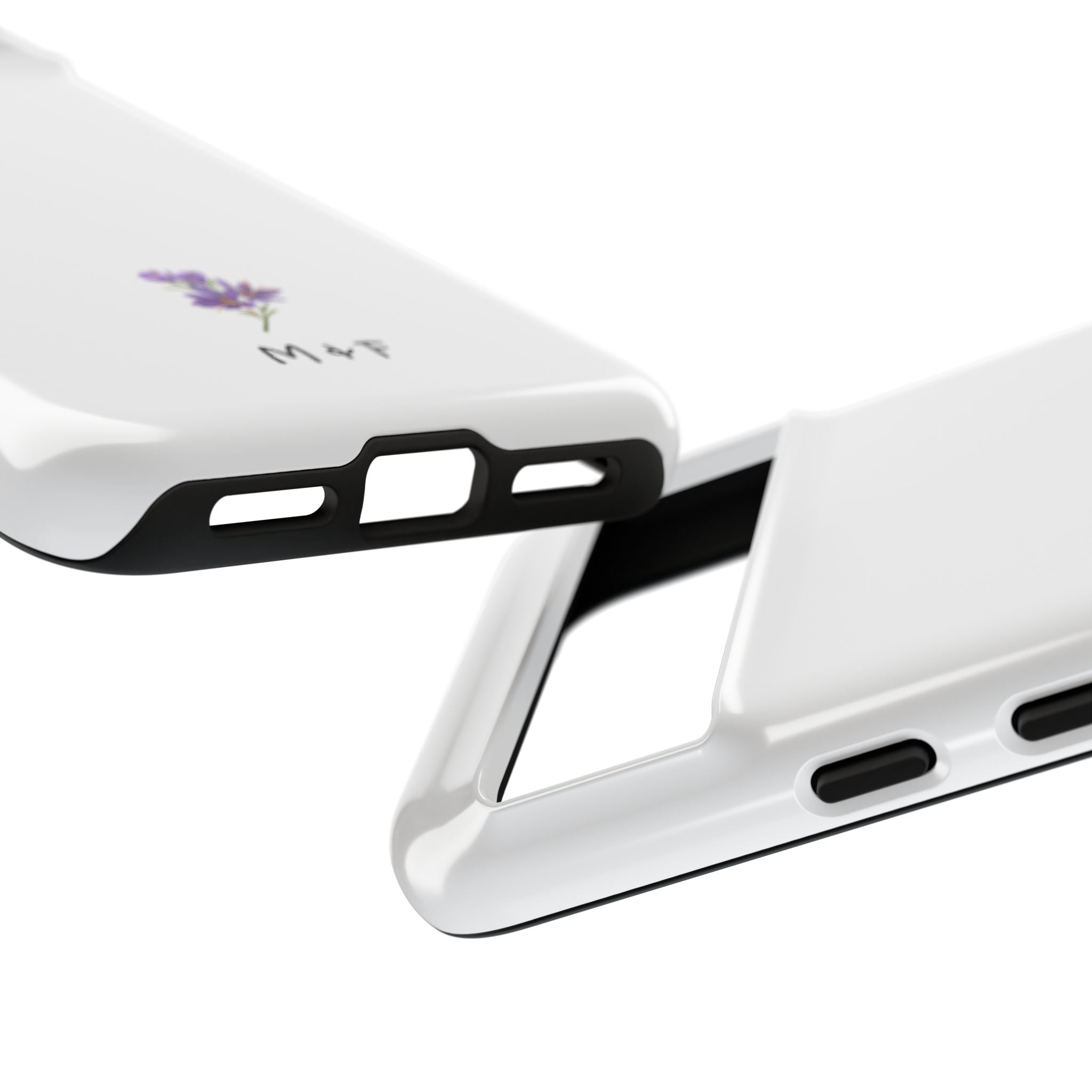 Tough Phone Case (Purple Flower)