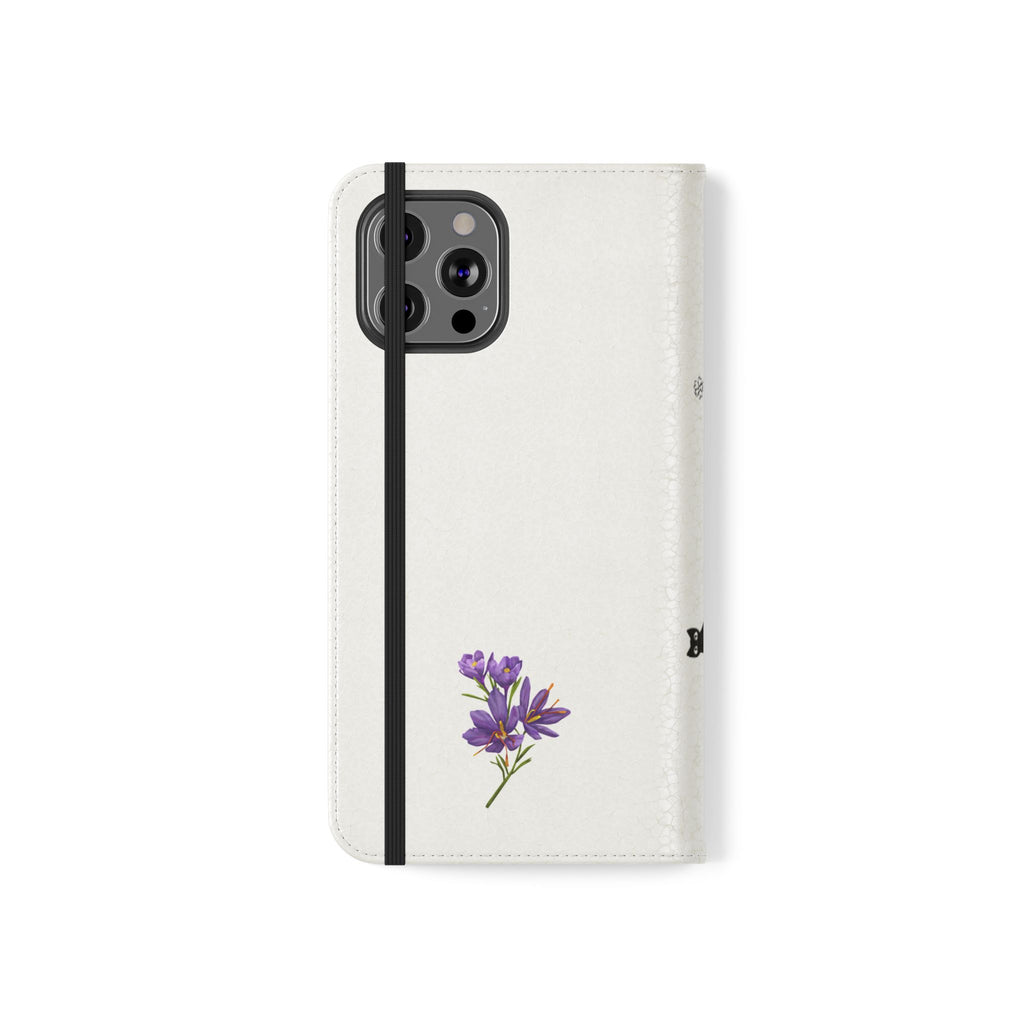 Flip Cases (Purple Flower)