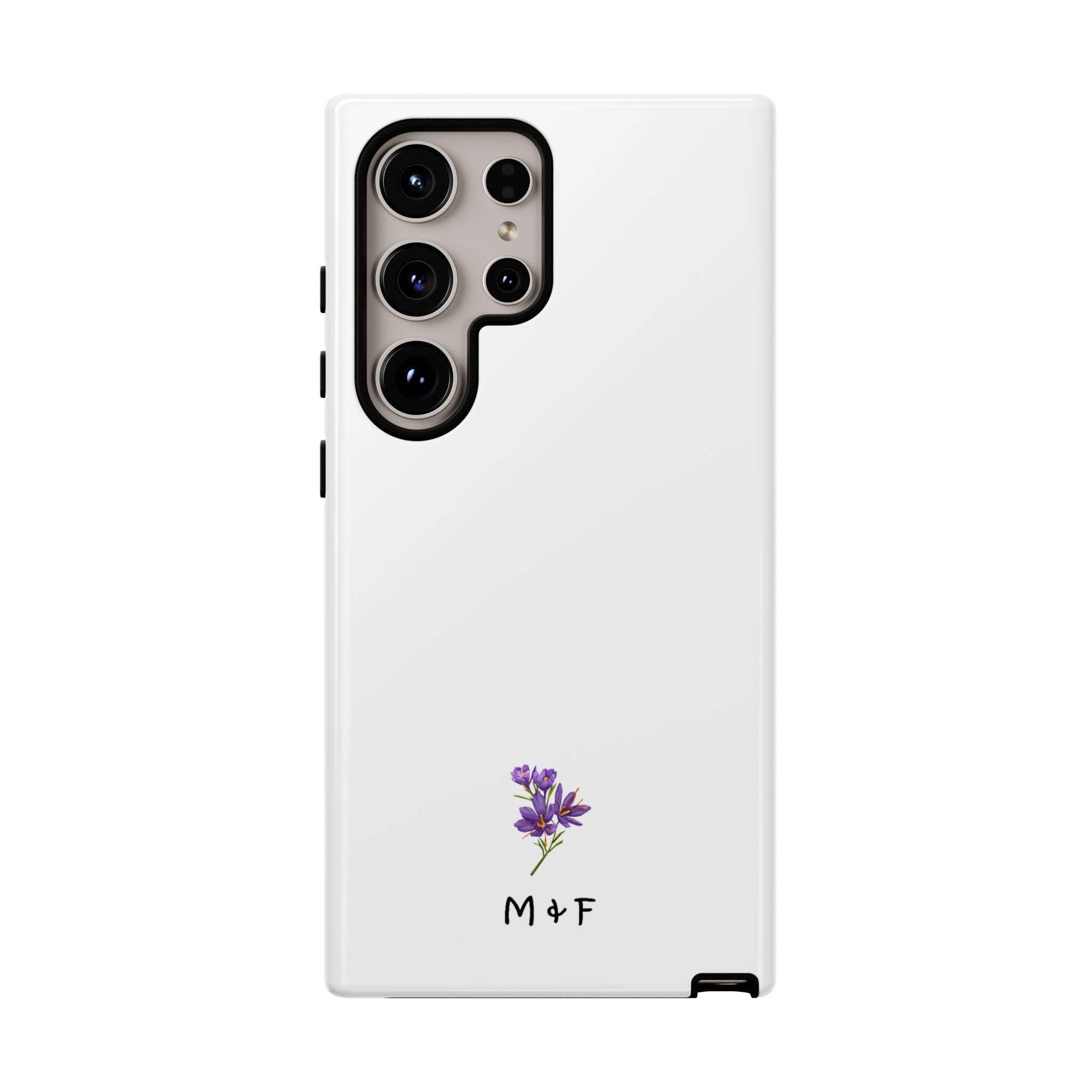 Tough Phone Case (Purple Flower)