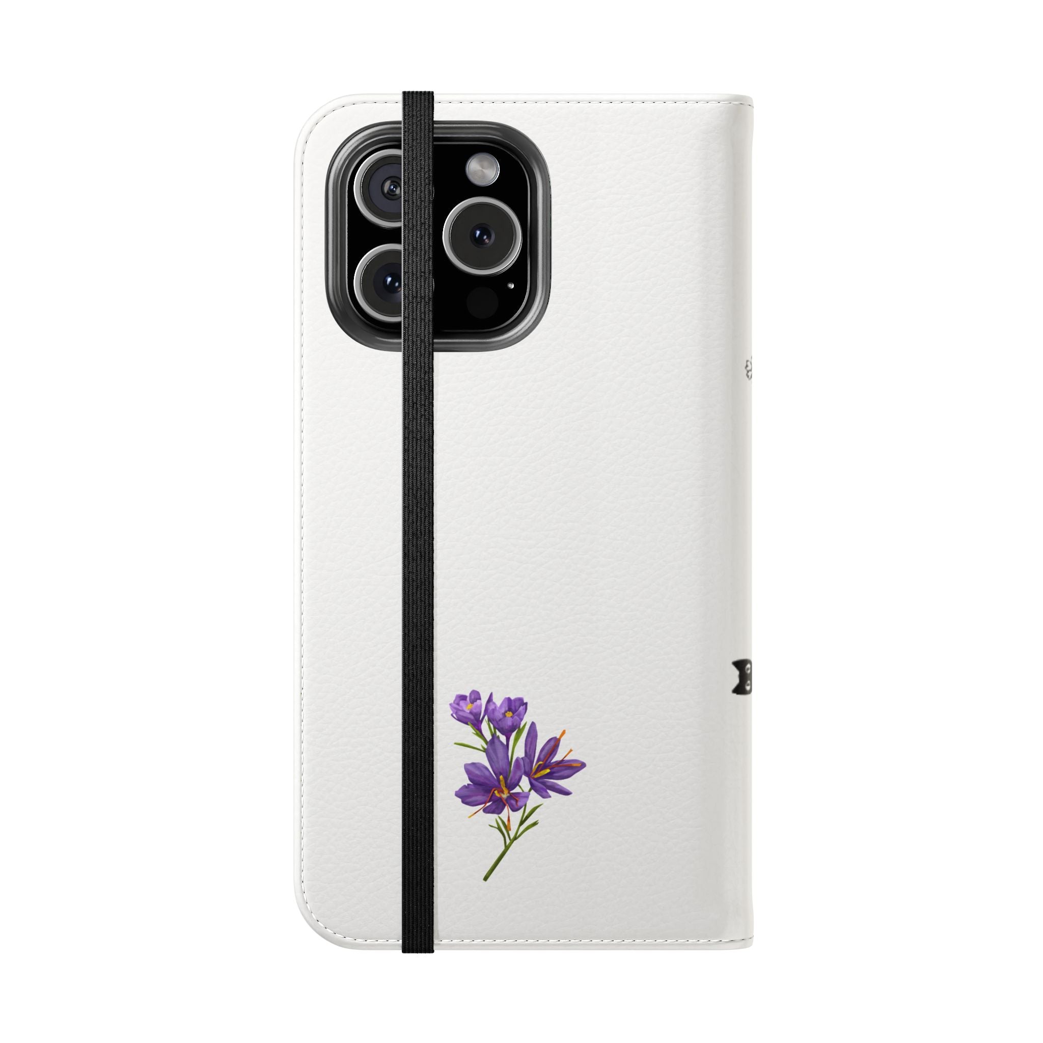 Flip Cases (Purple Flower)