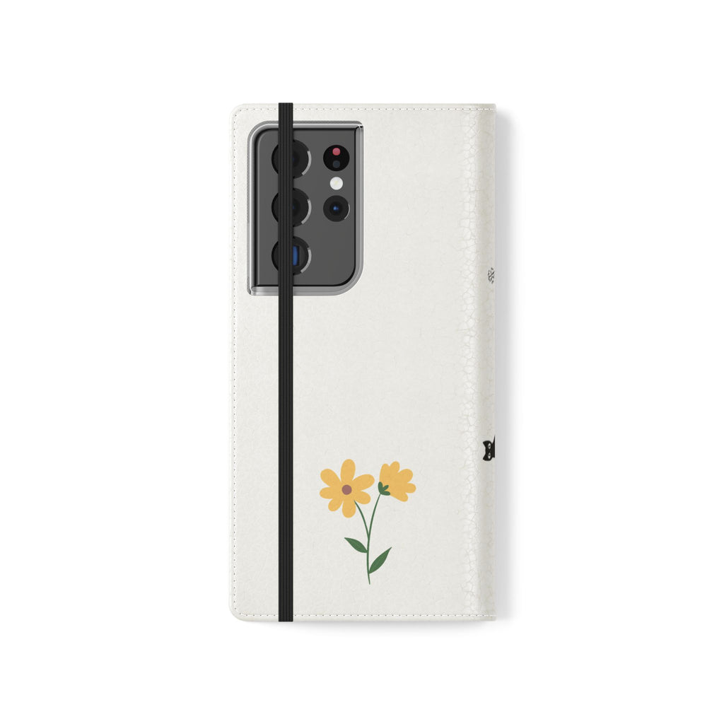 Flip Cases (Yellow Flower)