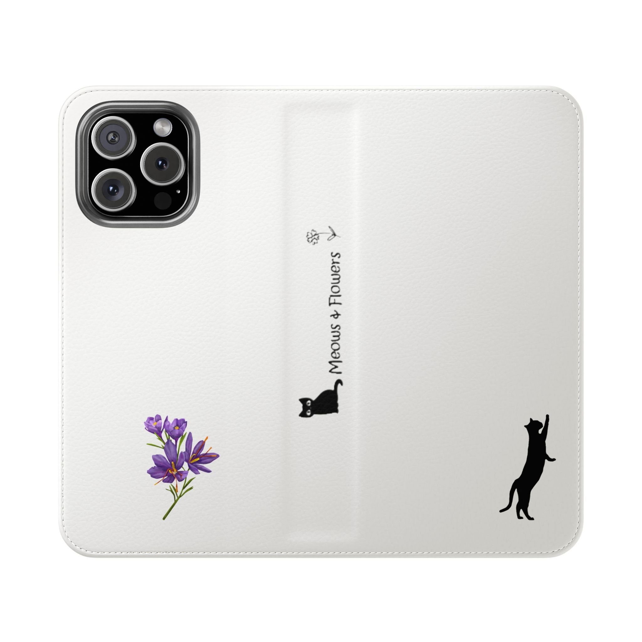 Flip Cases (Purple Flower)