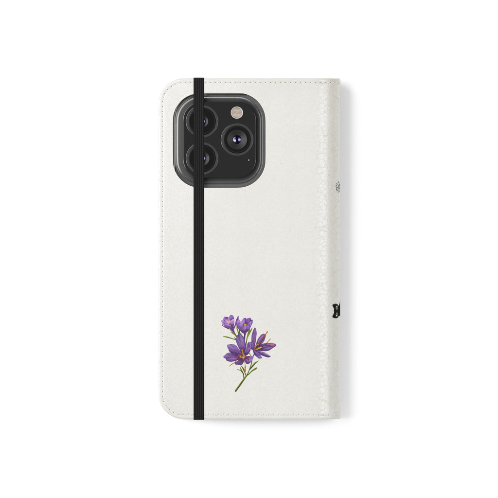 Flip Cases (Purple Flower)