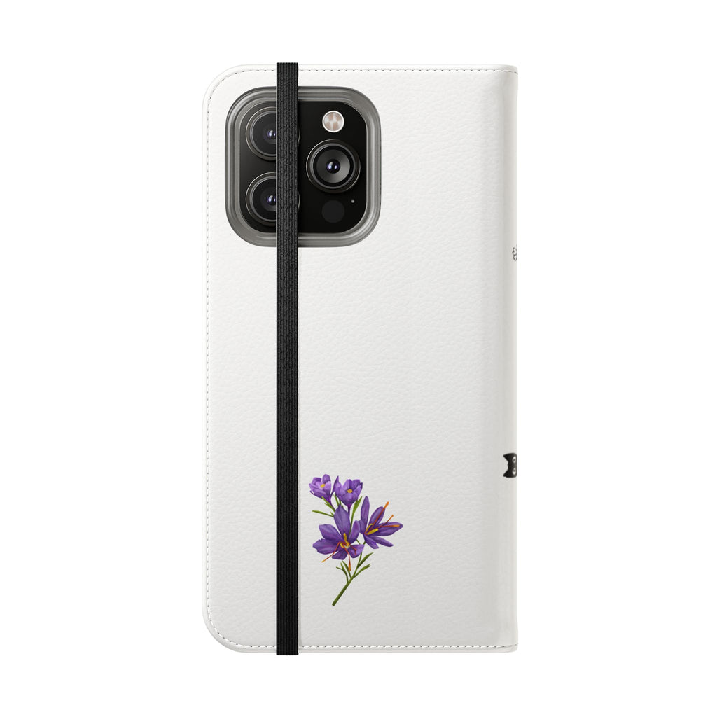 Flip Cases (Purple Flower)