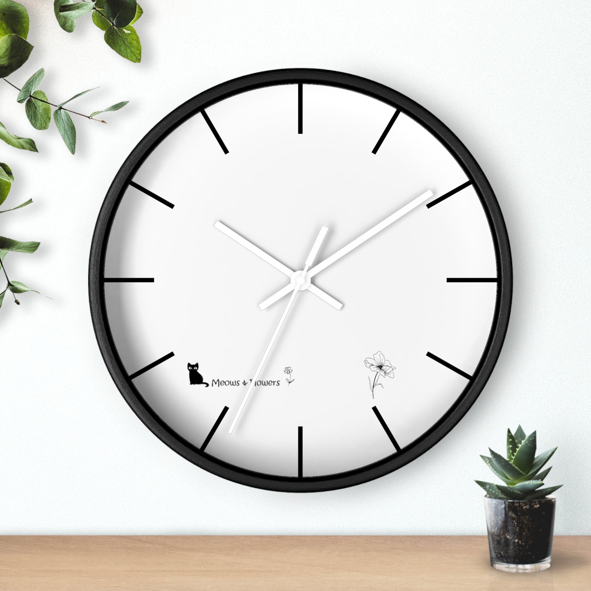 Wall Clock (Shadow Flower 2)