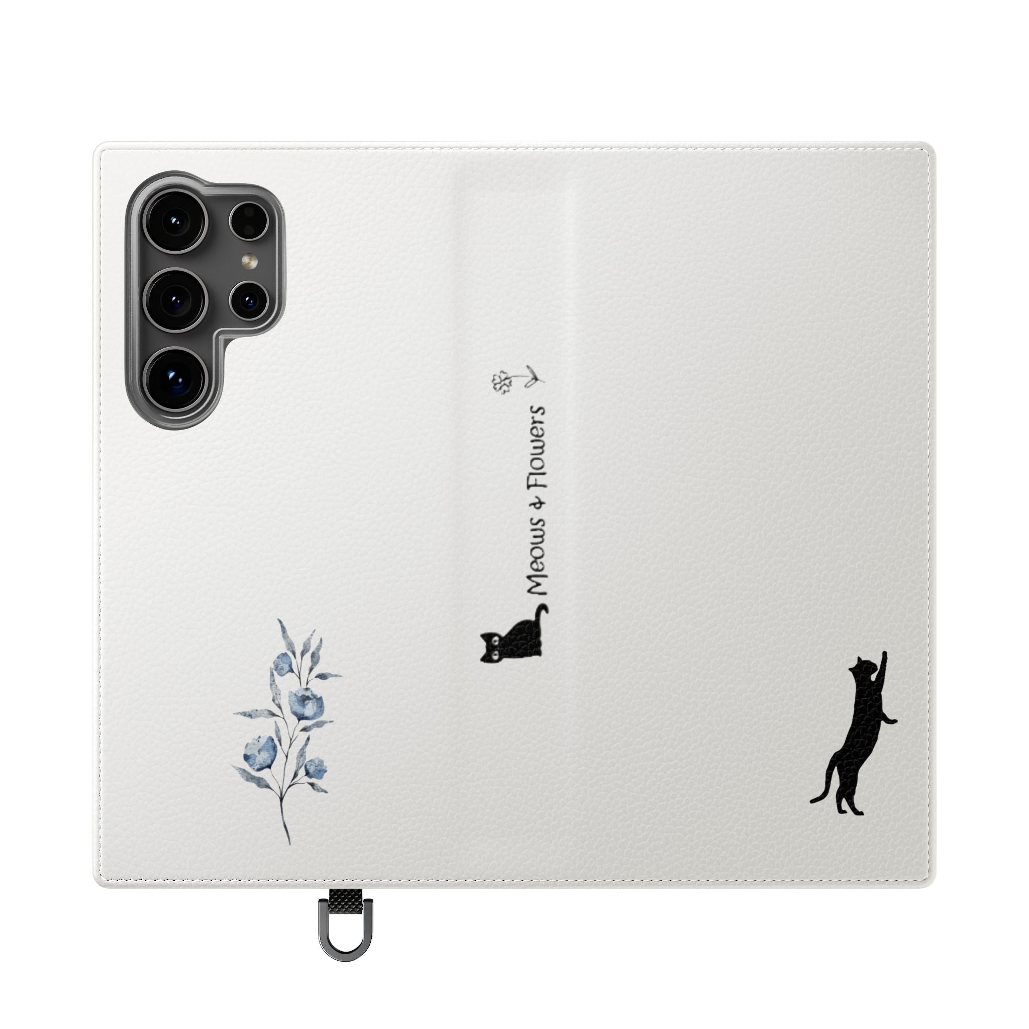 Flip Cases (Light Blue Flower)