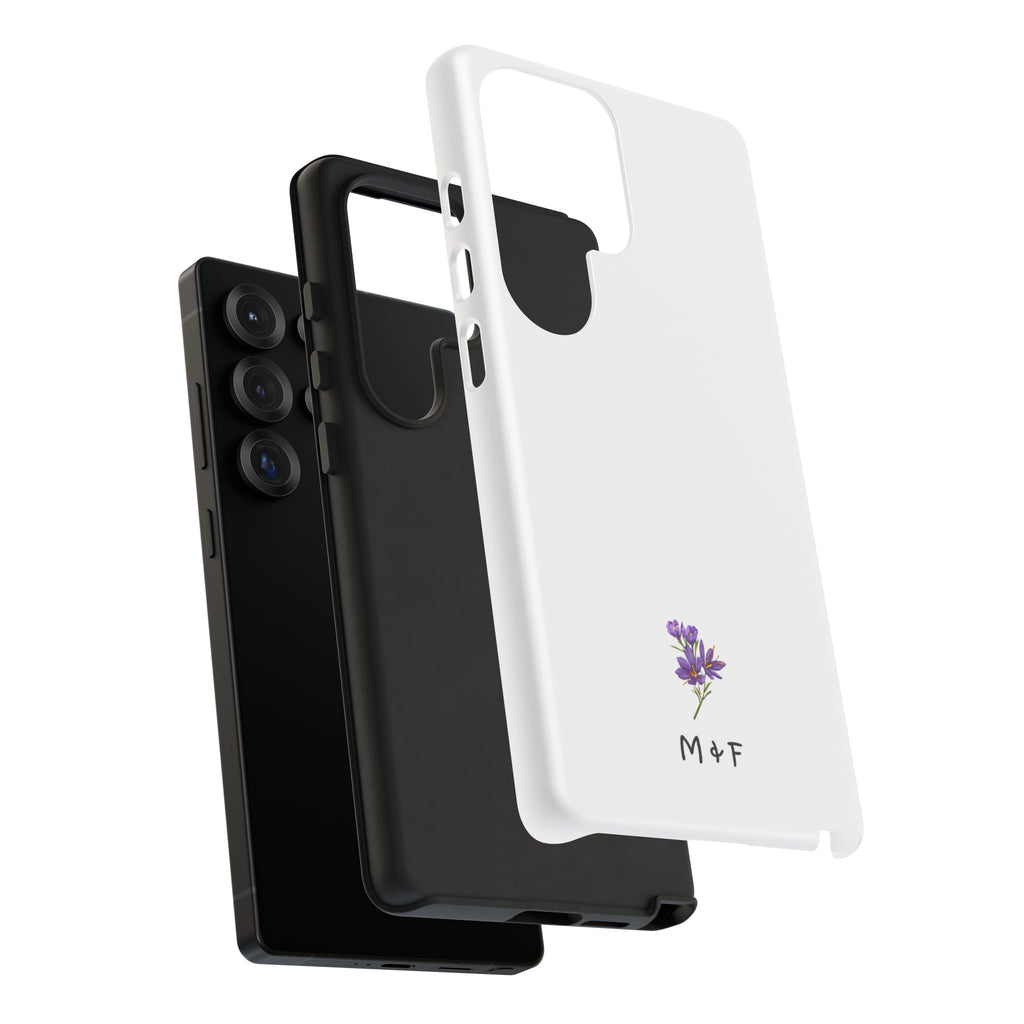 Tough Phone Case (Purple Flower)