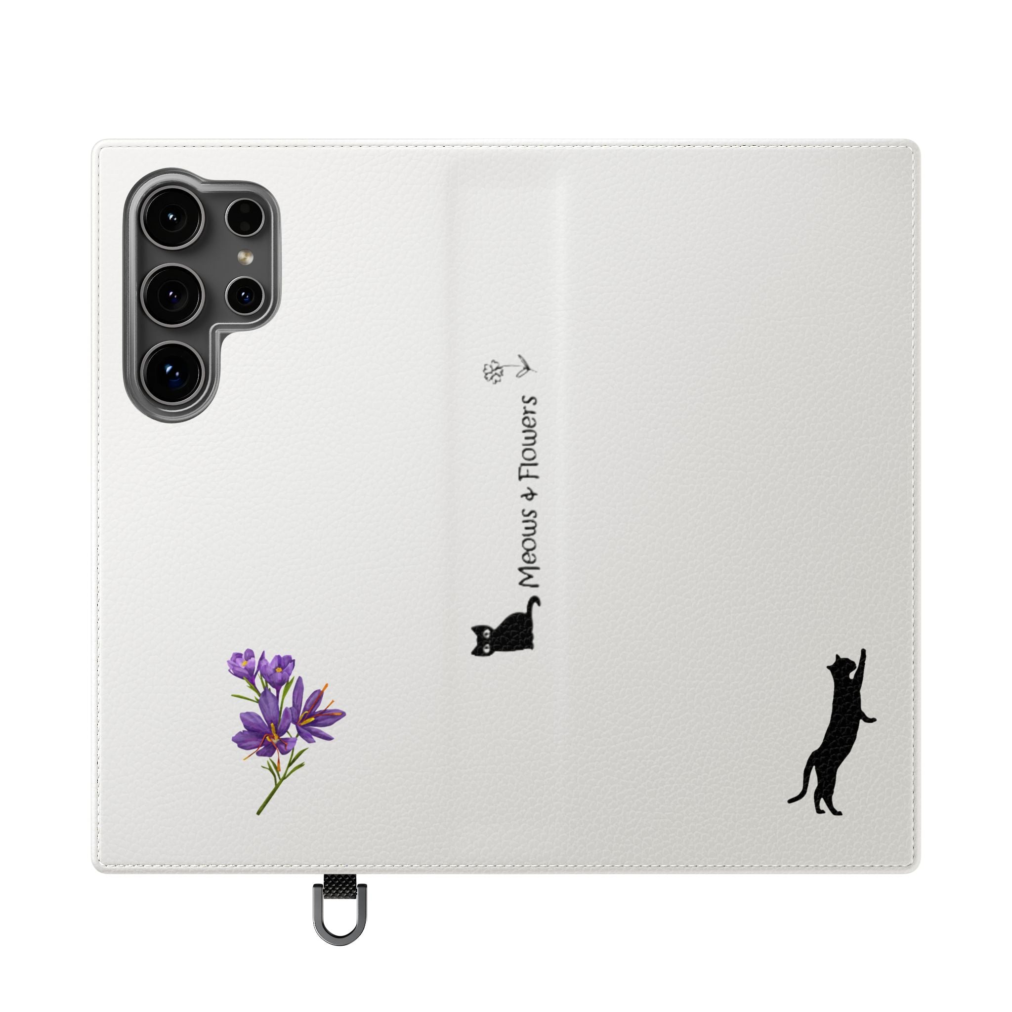 Flip Cases (Purple Flower)